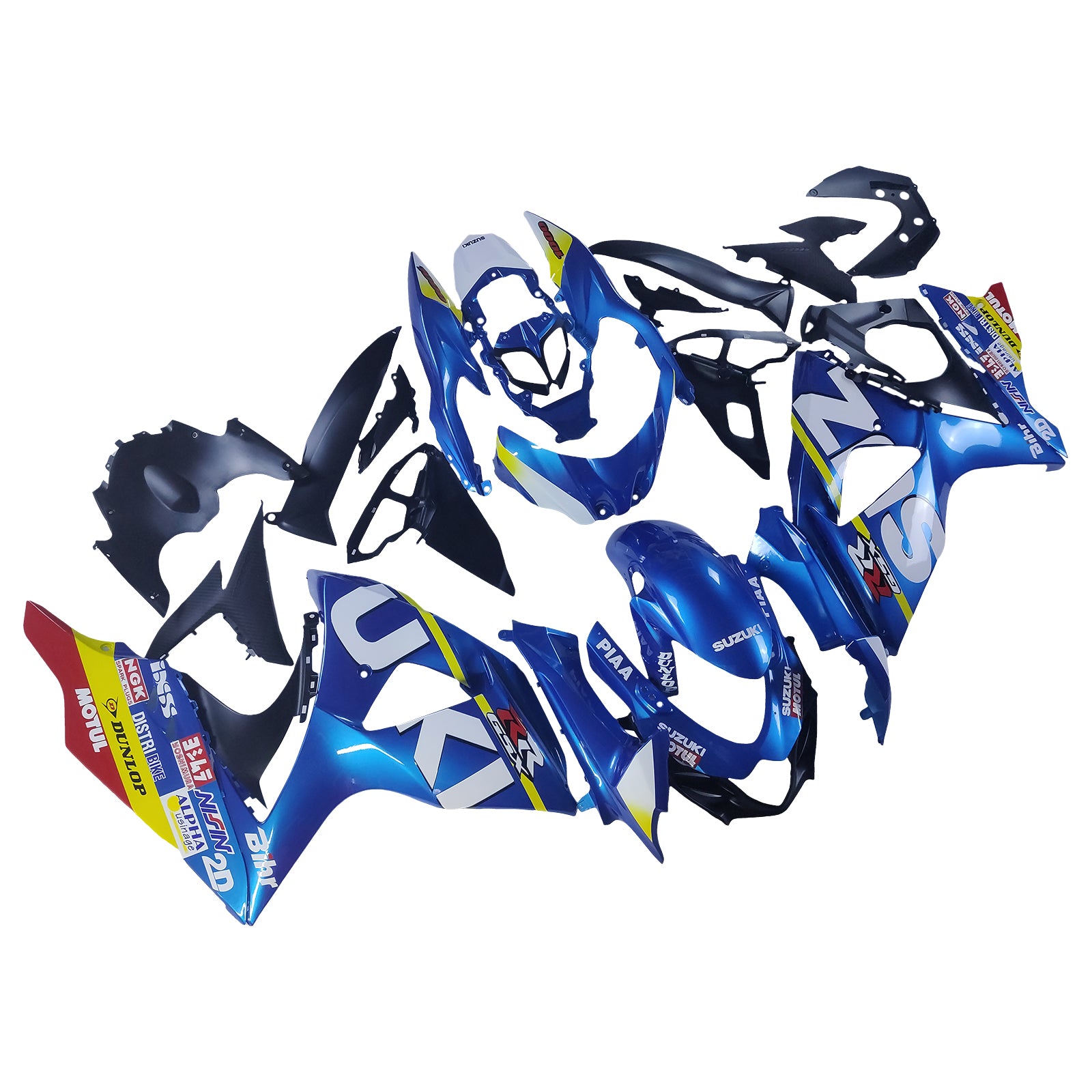 Amotopart Suzuki GSXR1000 2009-2016 K9 ABS muovinen korin suojasarja