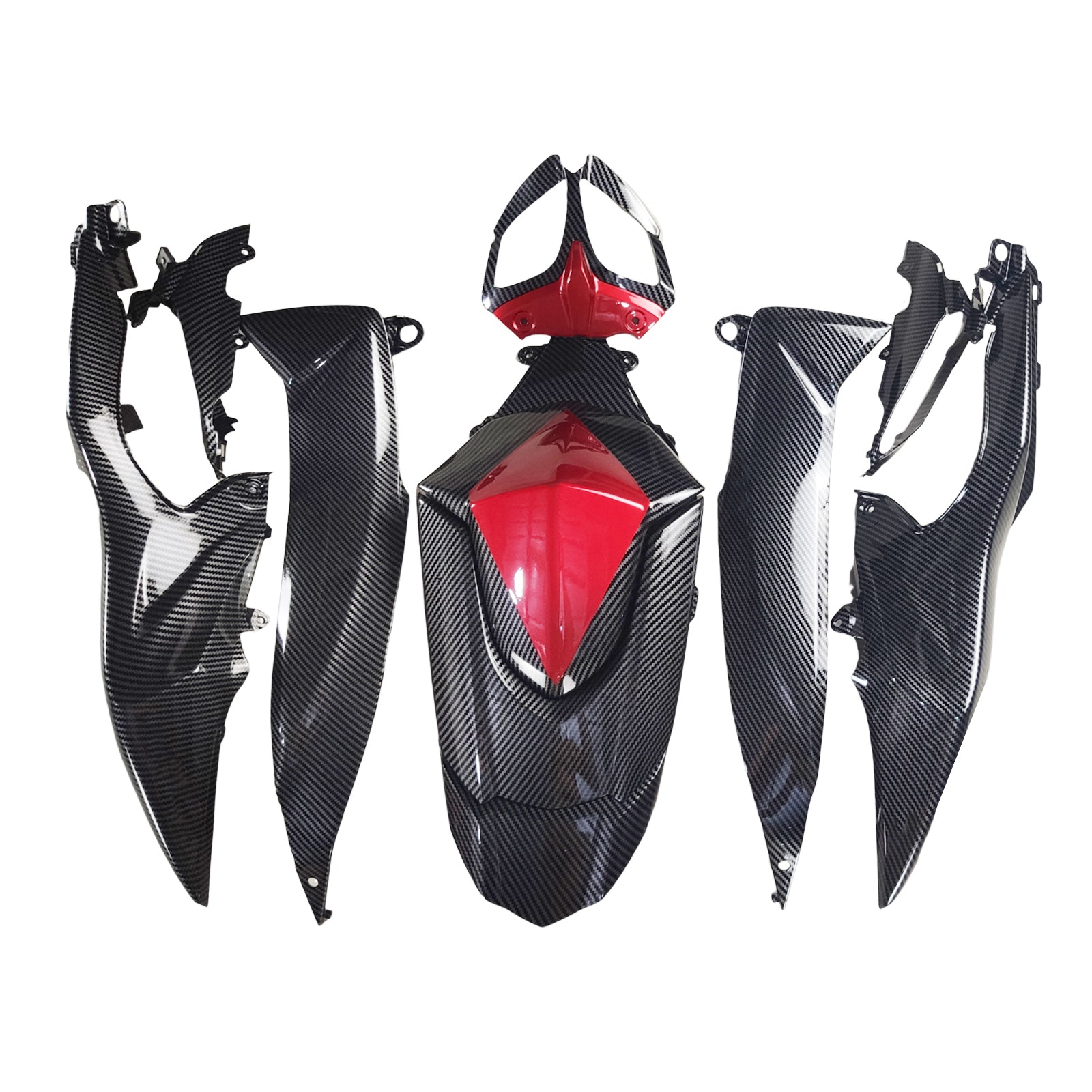 Amotopart Suzuki GSXR1000 2009-2016 K9 Kit Carénage Carrosserie Plastique ABS