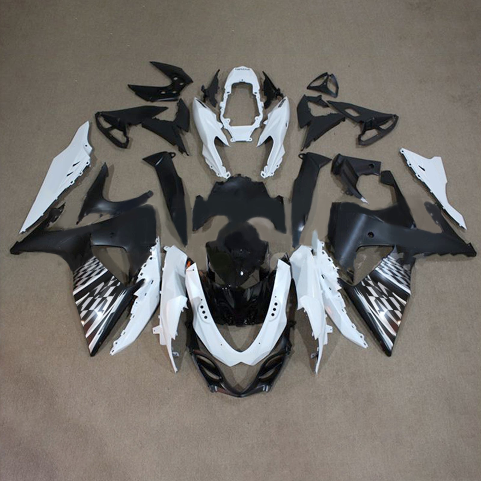 Amotopart Suzuki GSXR1000 2009-2016 K9 Kit Carénage Carrosserie Plastique ABS