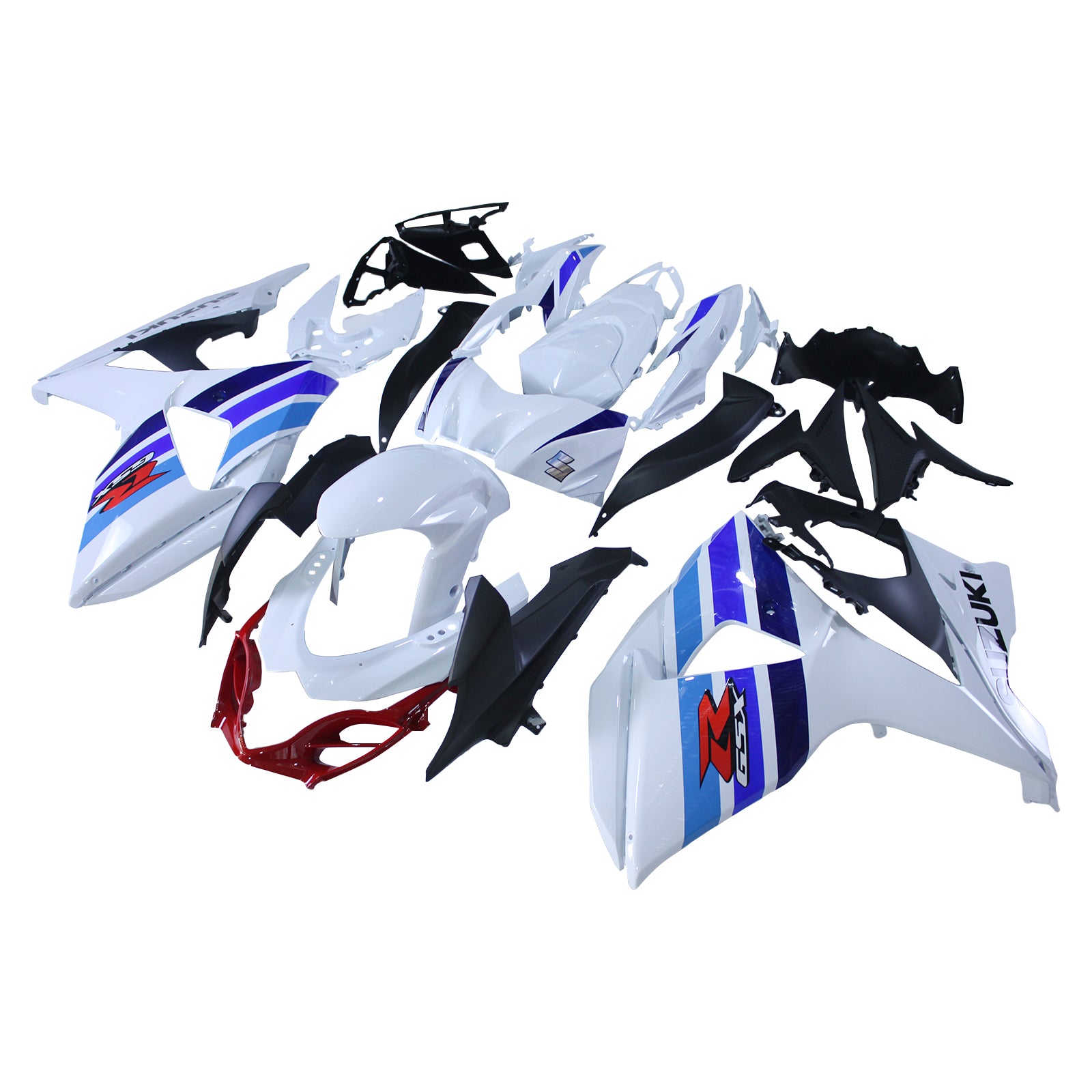 Amotopart Suzuki GSXR1000 2009-2016 K9 Kit carenatura carrozzeria in plastica ABS