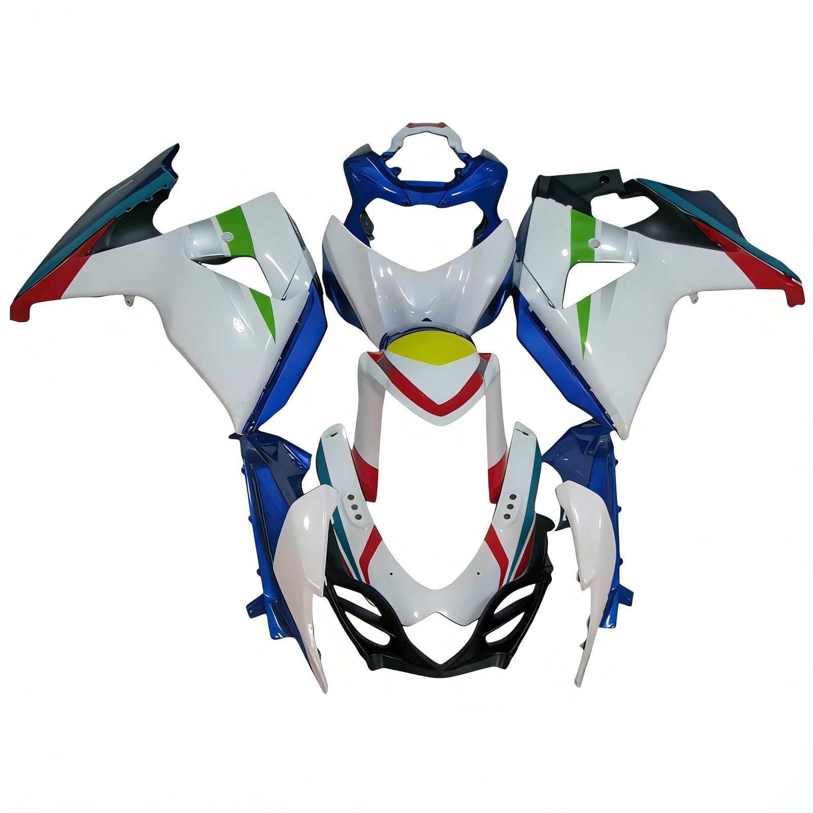Kit de carénage d'injection Suzuki GSXR1000 K9 2009-2016, carrosserie en plastique ABS