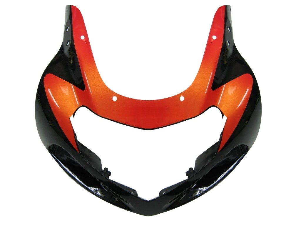 Carenado Amotopart 2001-2003 Suzuki GSXR 600 Naranja Metálico y Negro GSXR Genérico