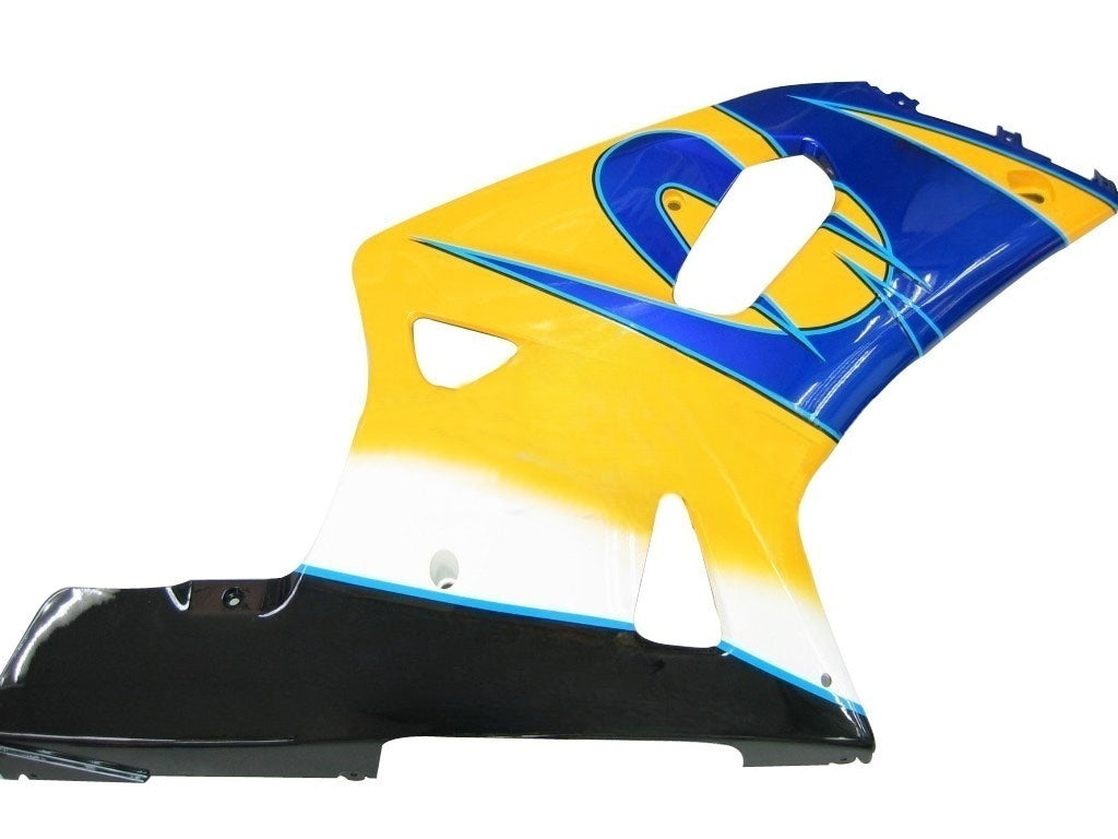 Amotopart stroomlijnkappen 2001-2003 Suzuki GSXR 600 blauw en coronageel GSXR generiek