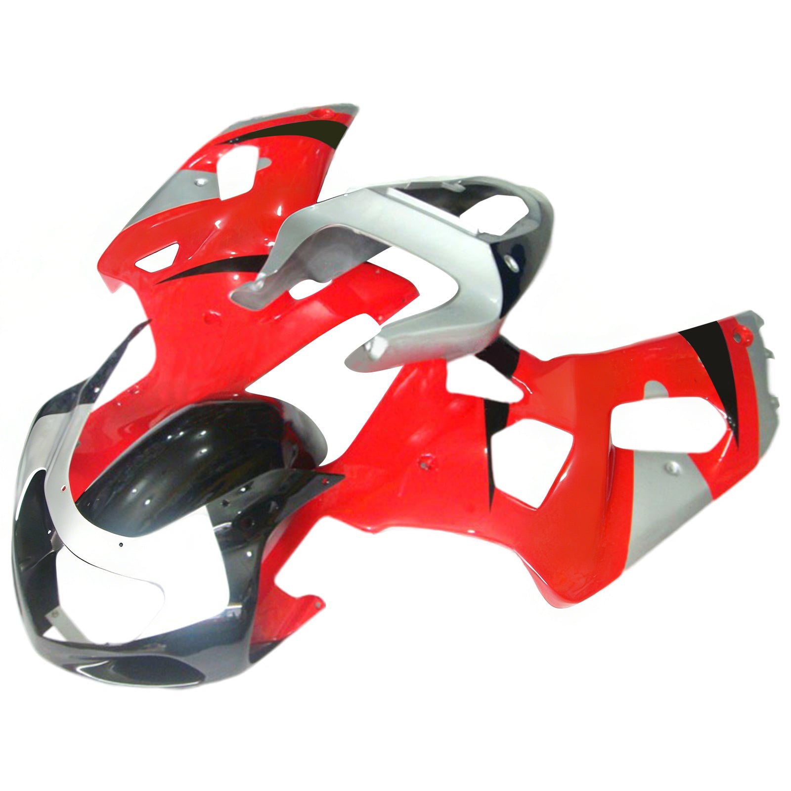 Amotopart Suzuki GSXR600 GSXR750 2001-2003 K1 ABS muovinen korin suojasarja