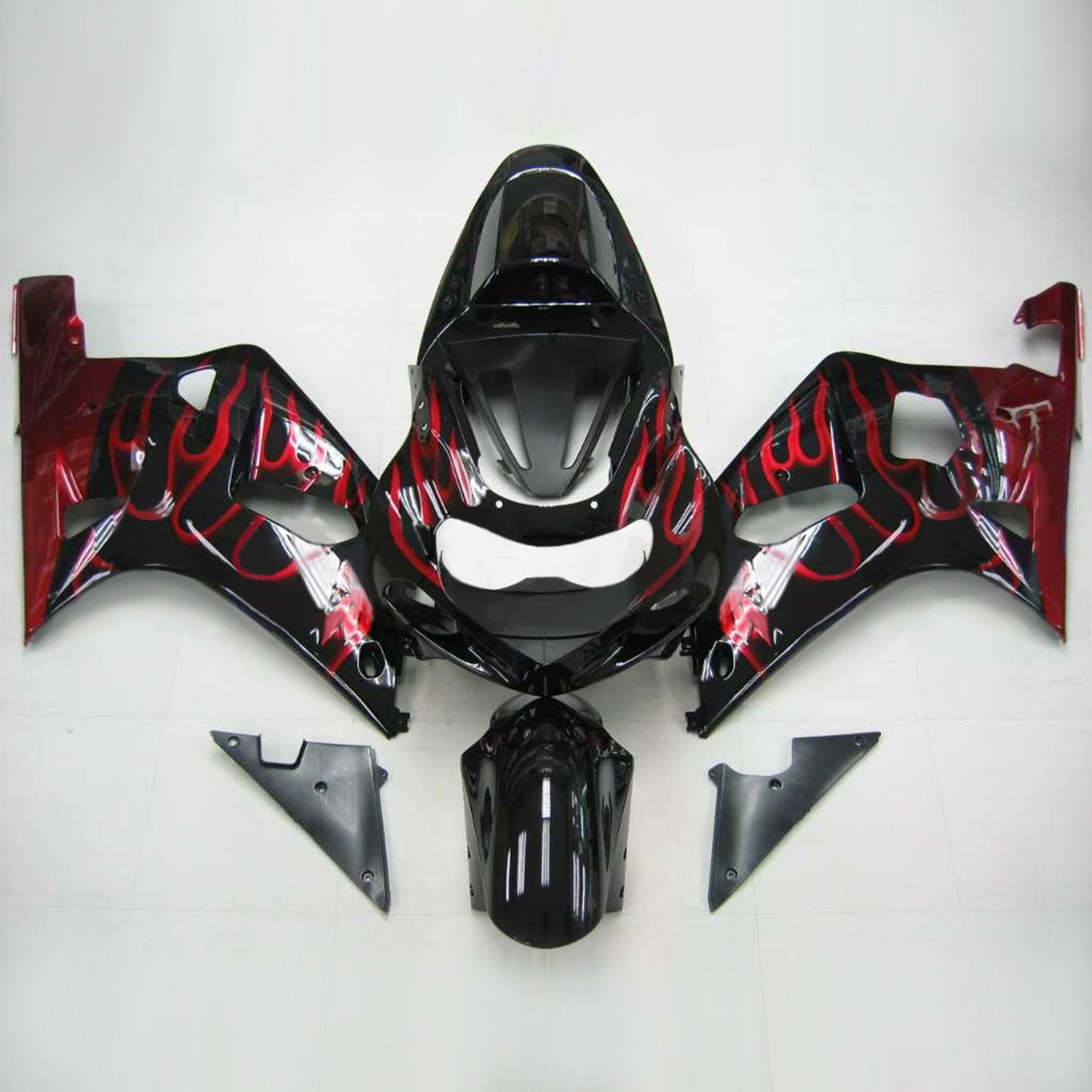Amotopart Suzuki GSXR600 2001-2003 Kit Carroserie Plastic Abs