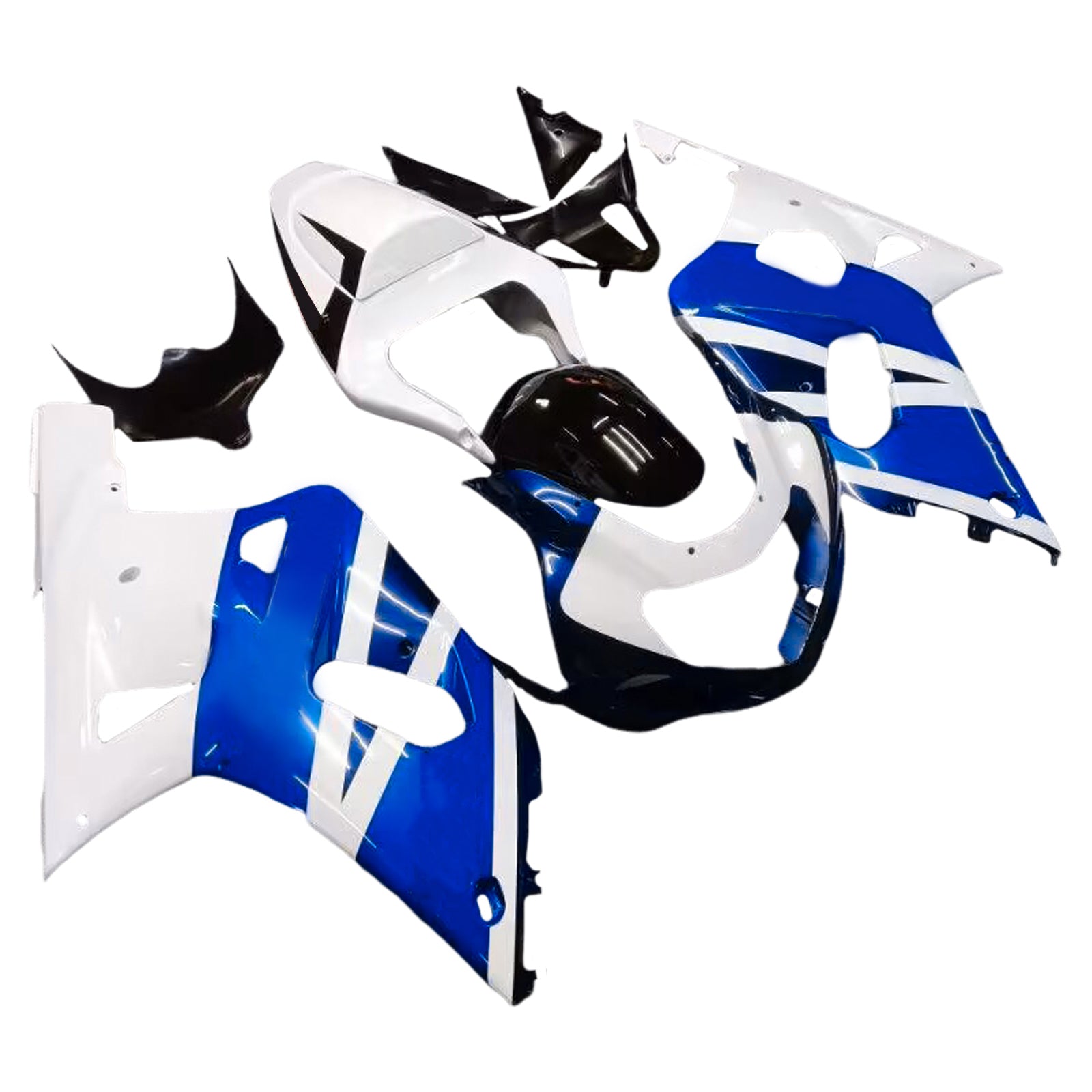 Amotopart Suzuki GSXR600 2001-2003 ABS muovinen korin suojasarja