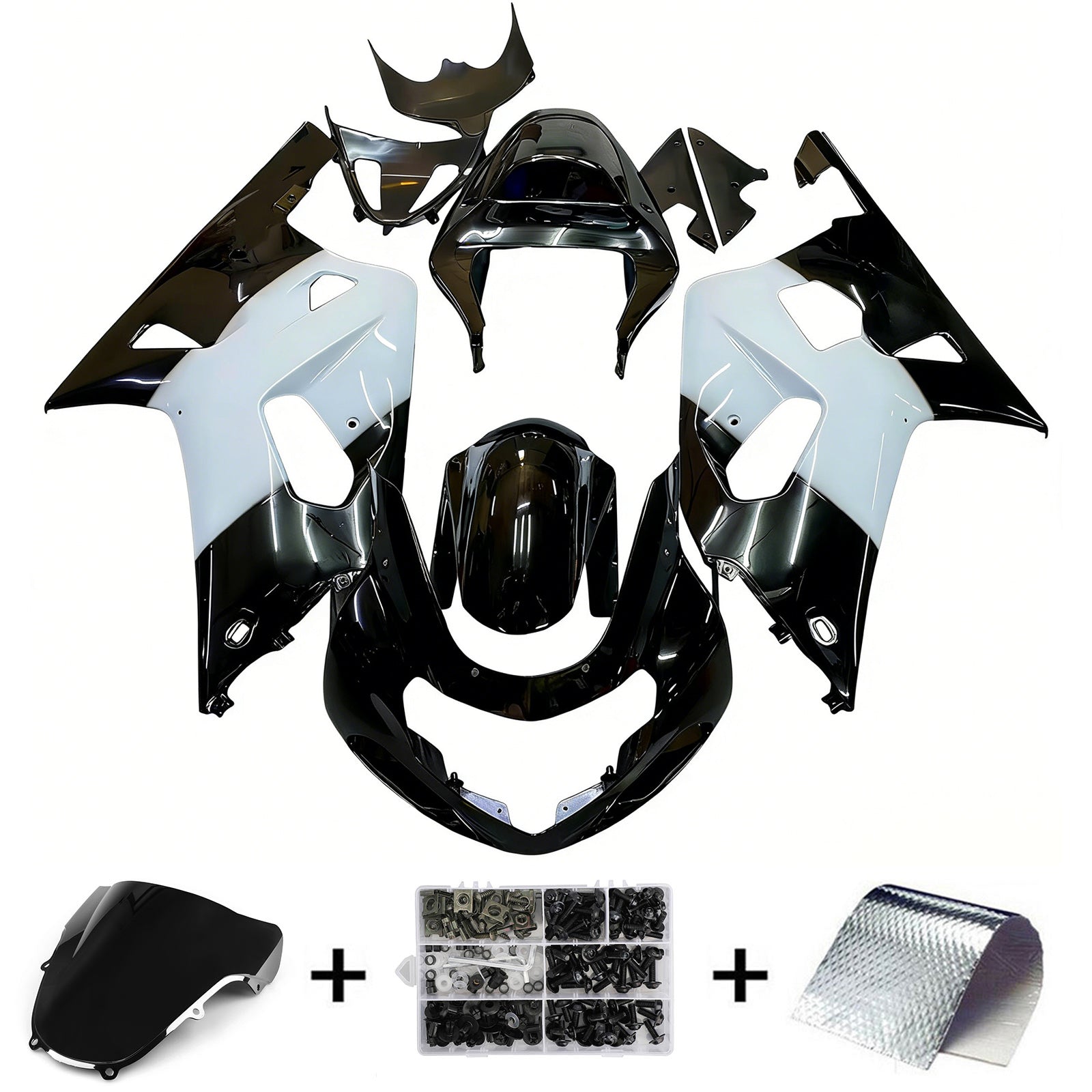 Kit carenatura iniezione carrozzeria Suzuki GSXR600 GSXR750 2001-2003 K1