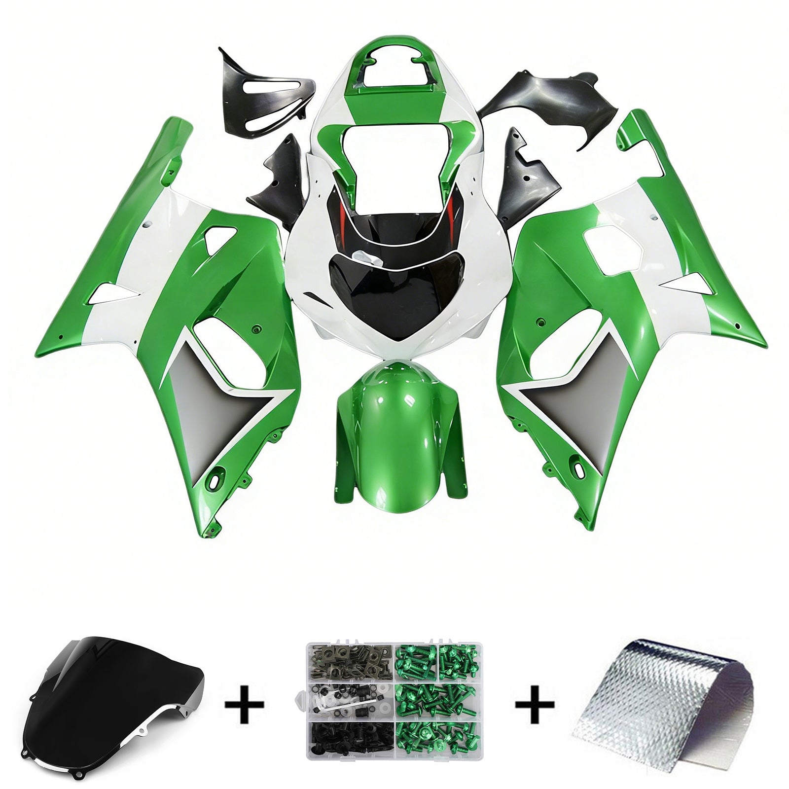 2001-2003 Suzuki GSXR600 2000-2003 GSXR750 K1 carrosserie-injectiekuipset