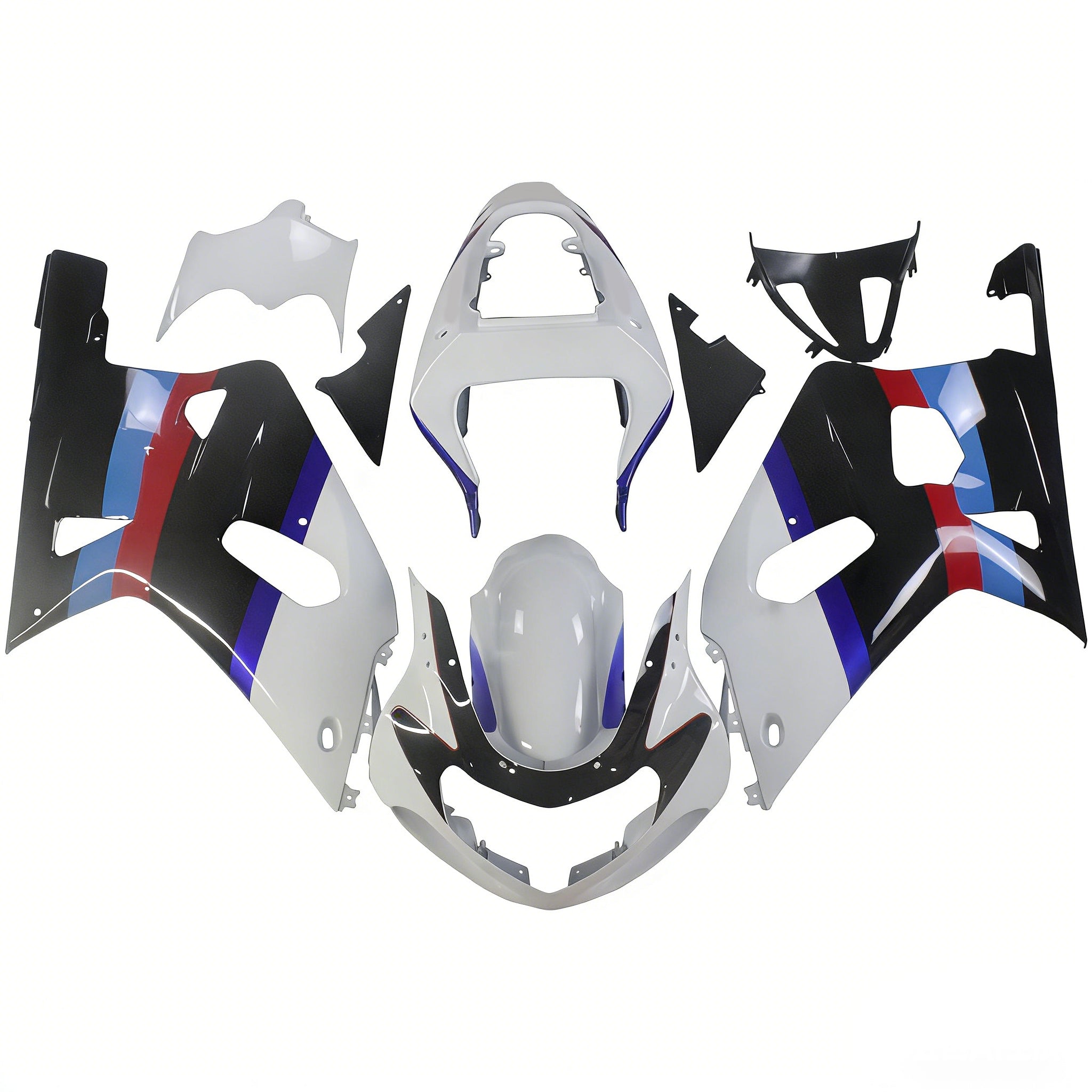 Carénages Amotopart 2001-2003 Suzuki GSXR 750 Multicolore GSXR Generic