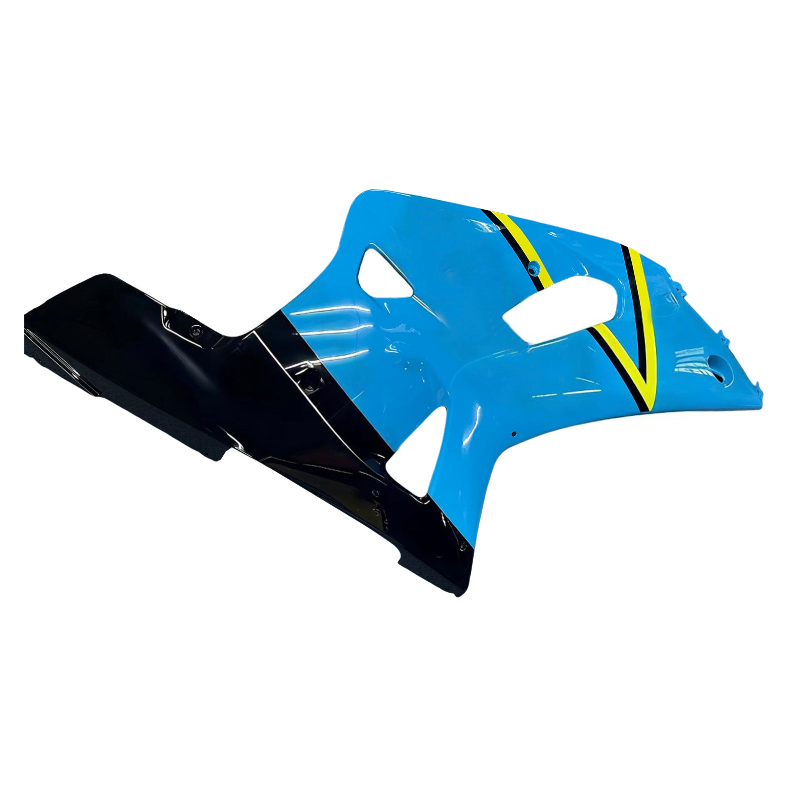 Carénages Amotopart 2001-2003 Suzuki GSXR 750 Bleu Noir Rizla Generic