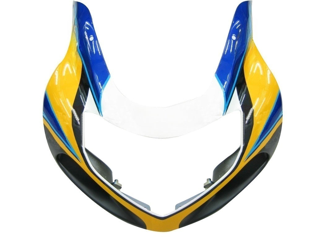Amotopart stroomlijnkappen 2001-2003 Suzuki GSXR 750 geel en coronablauw GSXR generiek