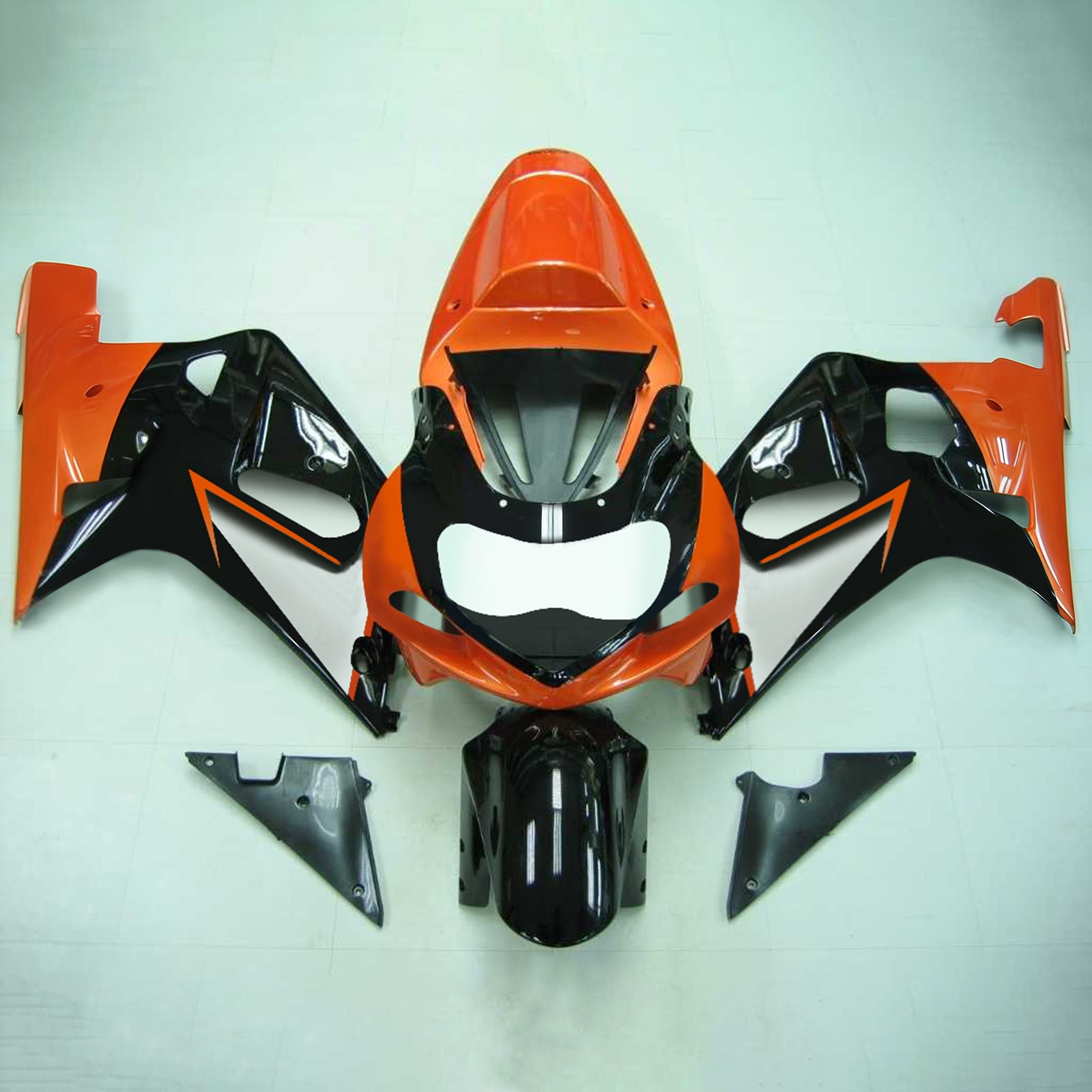 Amotopart Suzuki GSXR750 2001-2003 ABS muovinen korin suojasarja