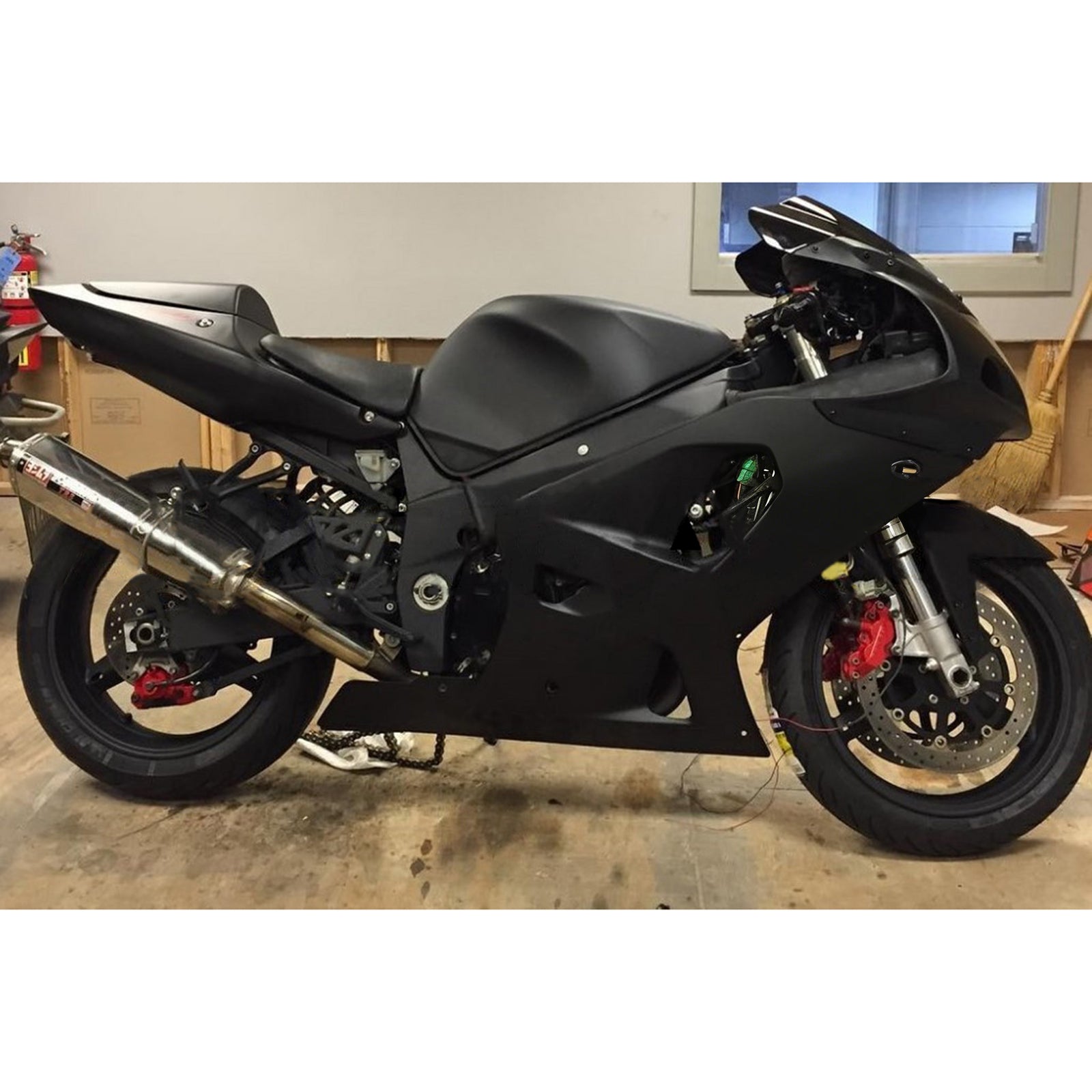 Amotopart Suzuki GSXR750 2001-2003 ABS kunststof carrosseriekuipset