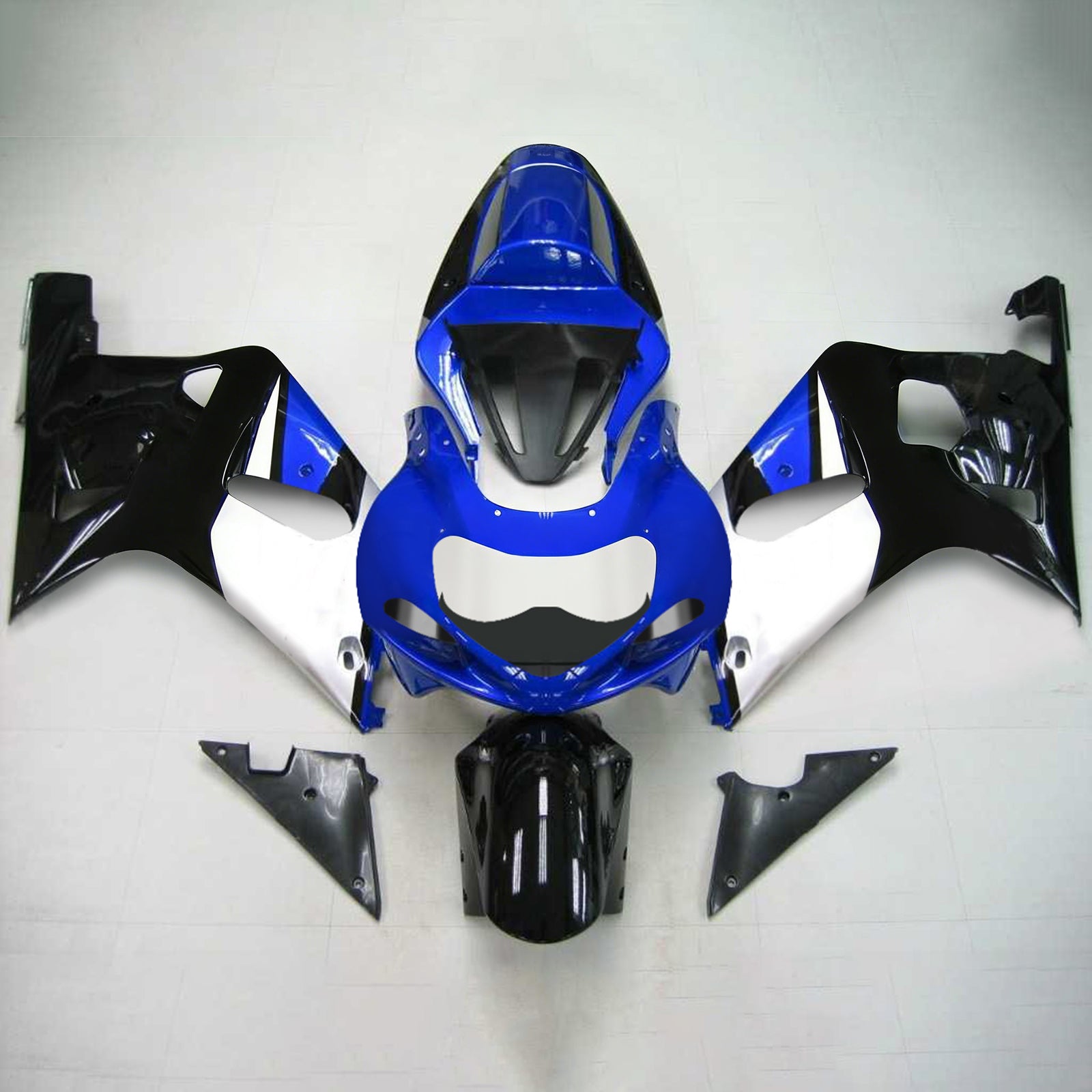 Amotopart Suzuki GSXR750 2001-2003 ABS muovinen korin suojasarja