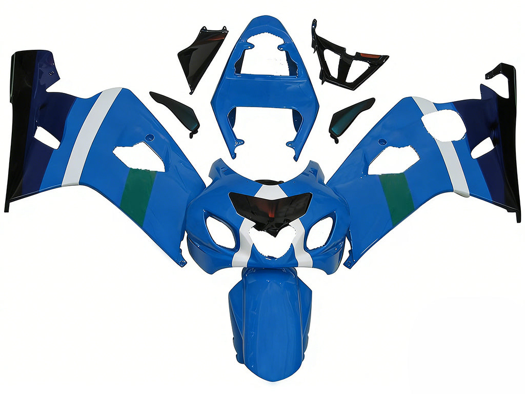 Carénages Amotopart 2004-2005 Suzuki GSXR 600 750 Bleu Rizla GSXR Generic