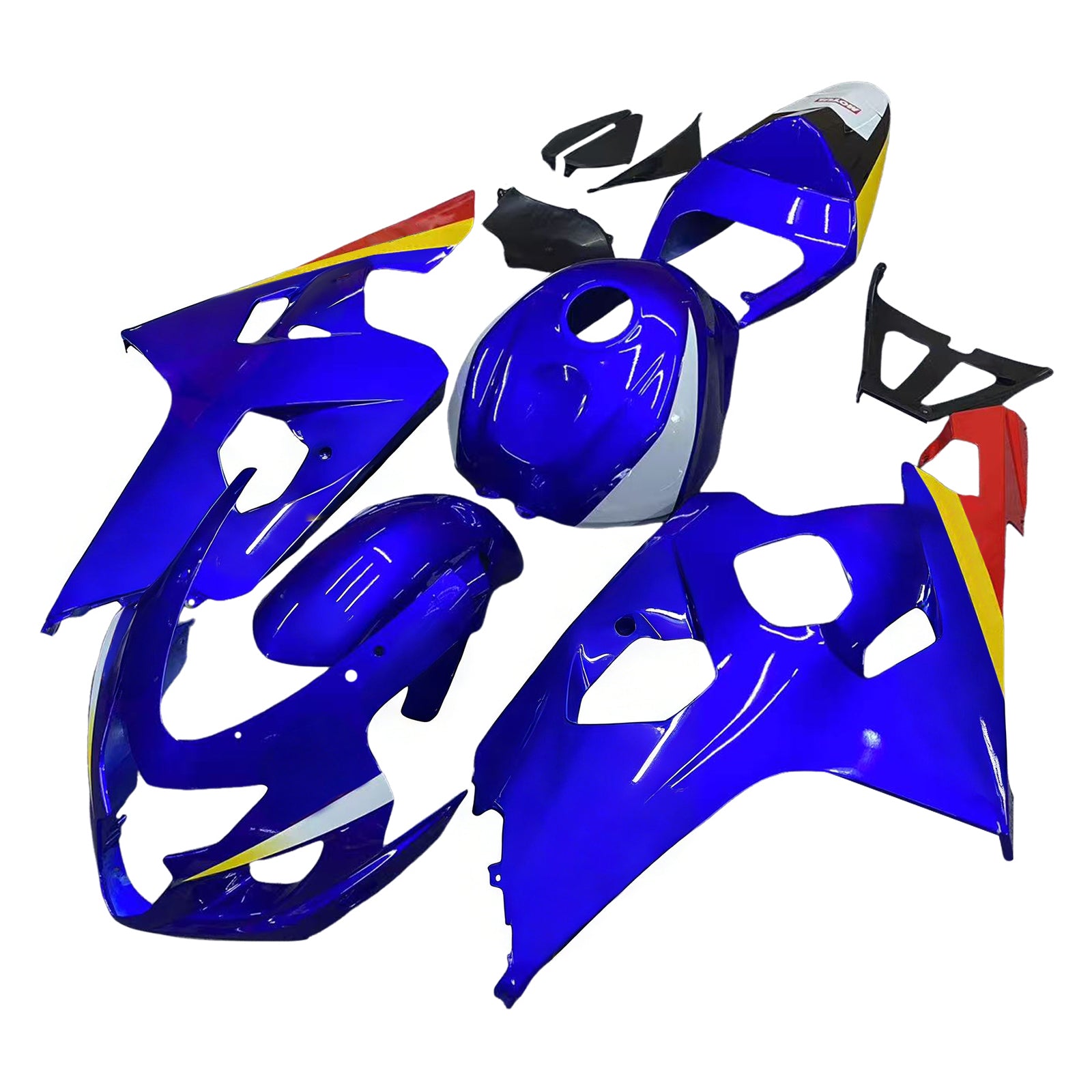 Amotopart Suzuki GSXR 600/750 2004-2005 K4 ABS muovinen korin suojasarja