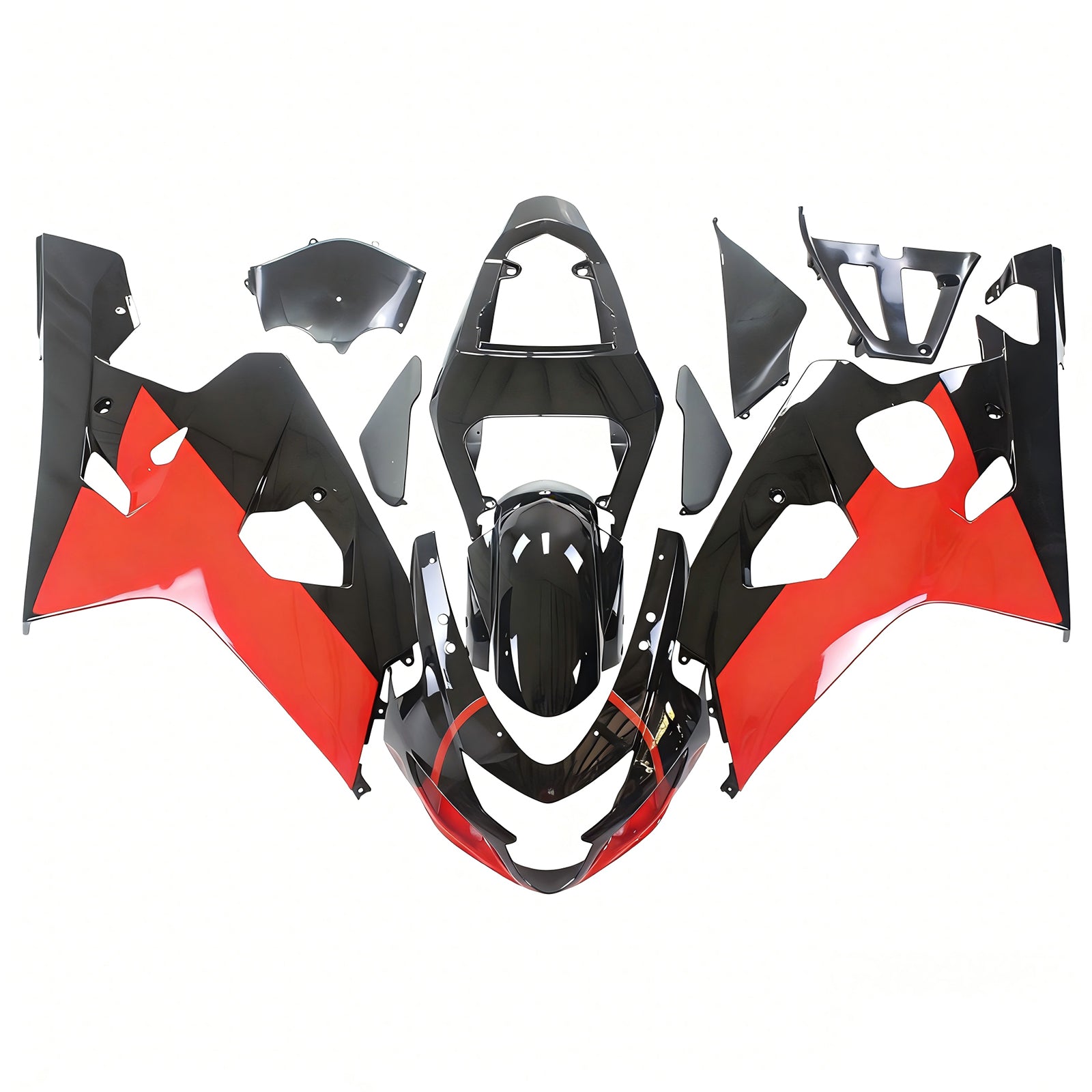 Amotopart Suzuki GSXR 600/750 2004-2005 Zestaw owiewek plastikowych ABS