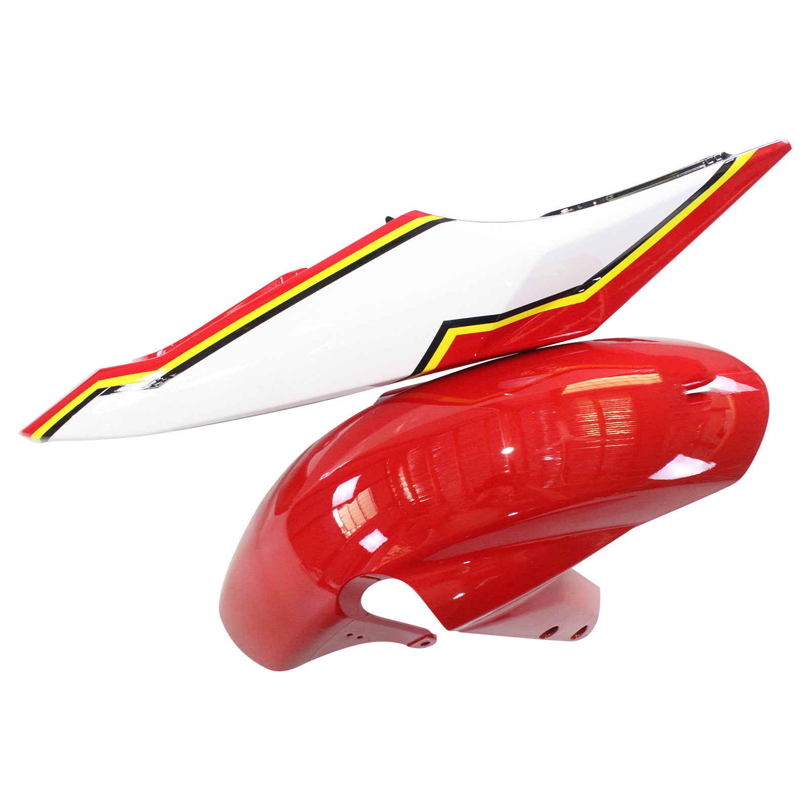 Amotopart Suzuki GSXR 600/750 2004-2005 Kit Carénage Carrosserie Plastique ABS