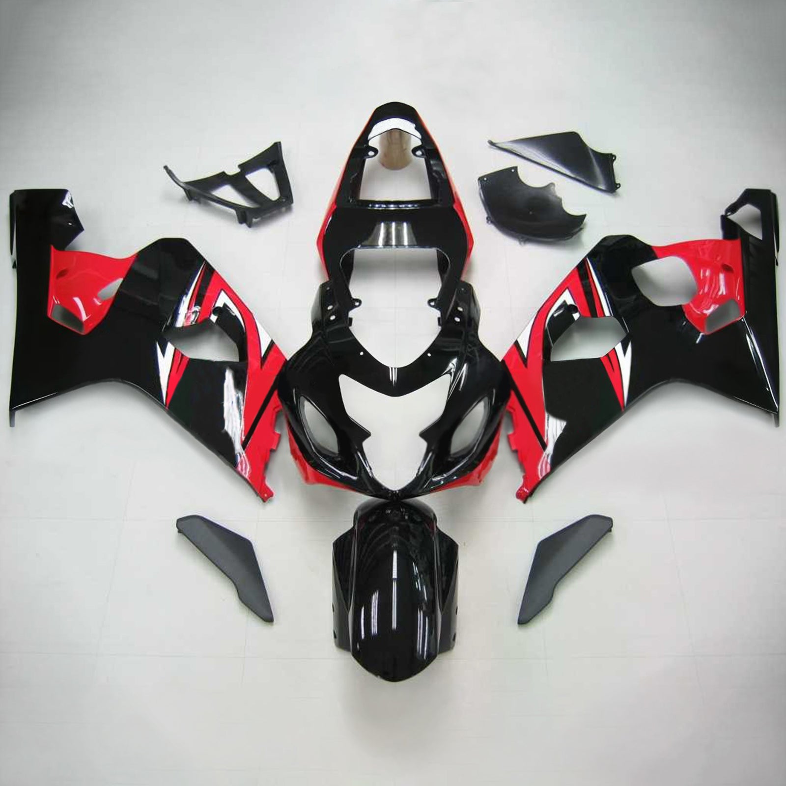 Amotopart Suzuki GSXR 600/750 2004-2005 Komplet oklepa karoserije iz ABS plastike