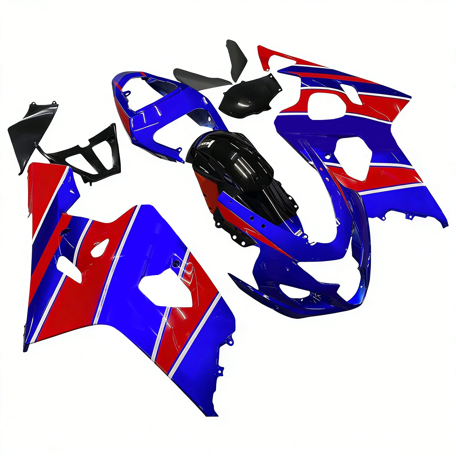 Amotopart Suzuki GSXR 600/750 2004-2005 Zestaw owiewek plastikowych ABS