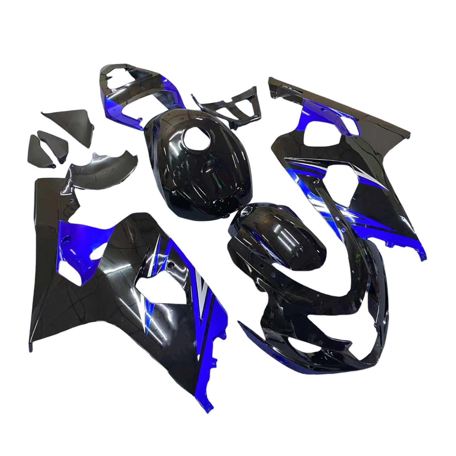 2004-2005 Suzuki GSXR 600/750 K4 Kit de carénage d'injection carrosserie plastique ABS