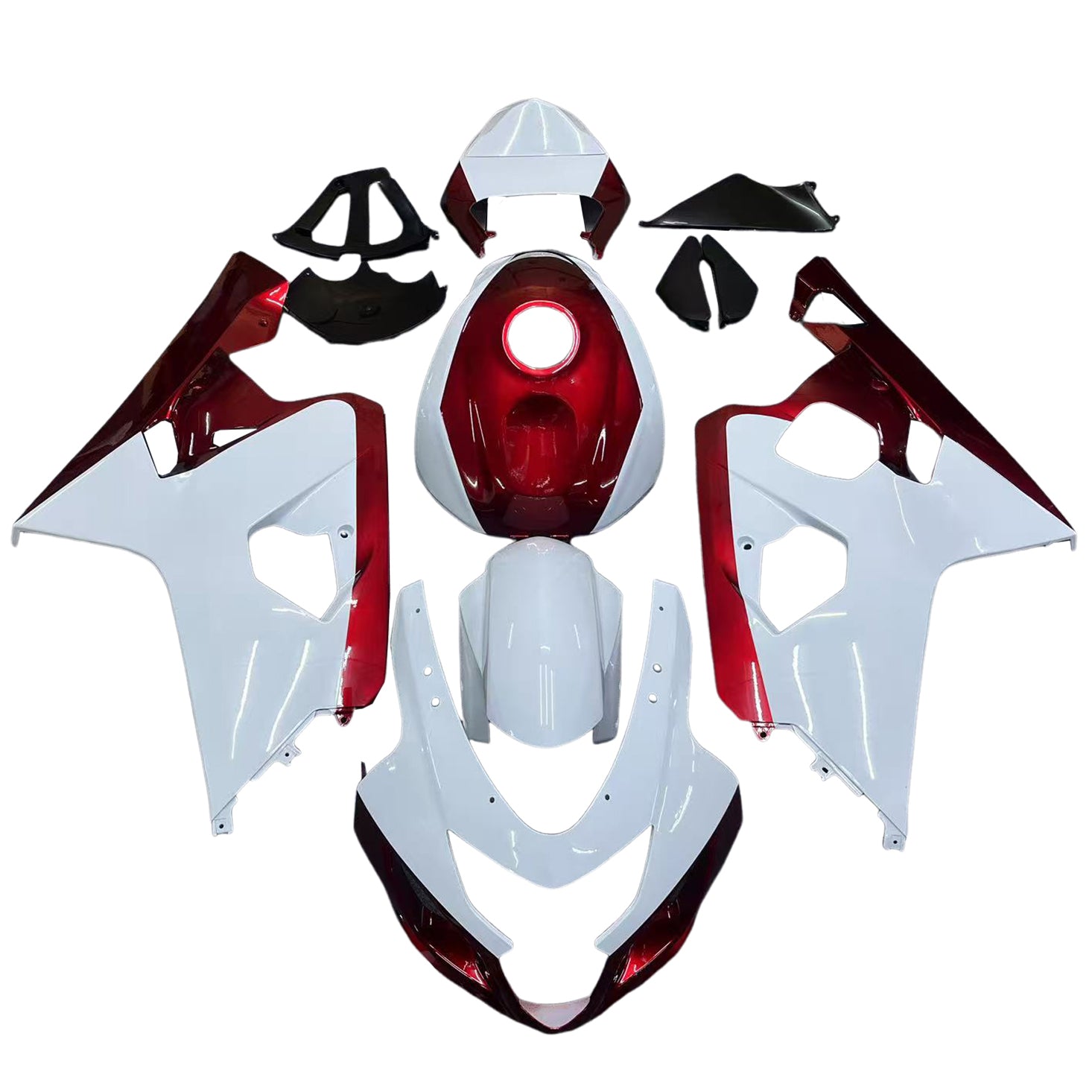 Kit carena iniezione Suzuki GSXR 600/750 K4 2004-2005 Carrozzeria in plastica ABS