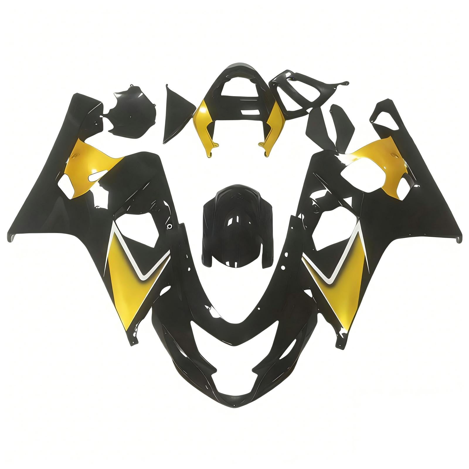 2004-2005 Suzuki GSXR 600/750 K4 Kit de carénage d'injection carrosserie plastique ABS