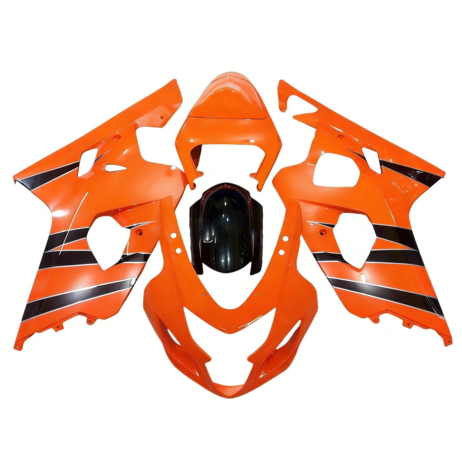 2004-2005 Suzuki GSXR 600/750 K4 Kit de carénage d'injection carrosserie plastique ABS