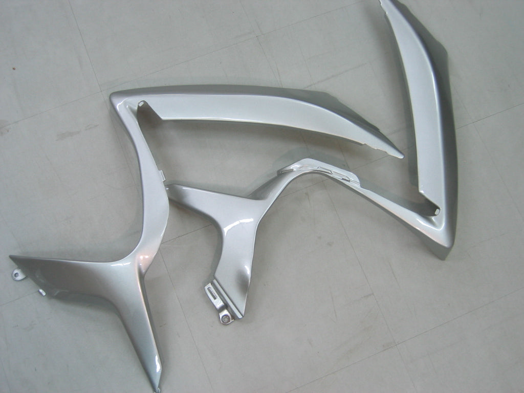 Owiewki Amotopart 2006-2007 Suzuki GSXR 600 750 Srebrno-Czarne GSXR Generic