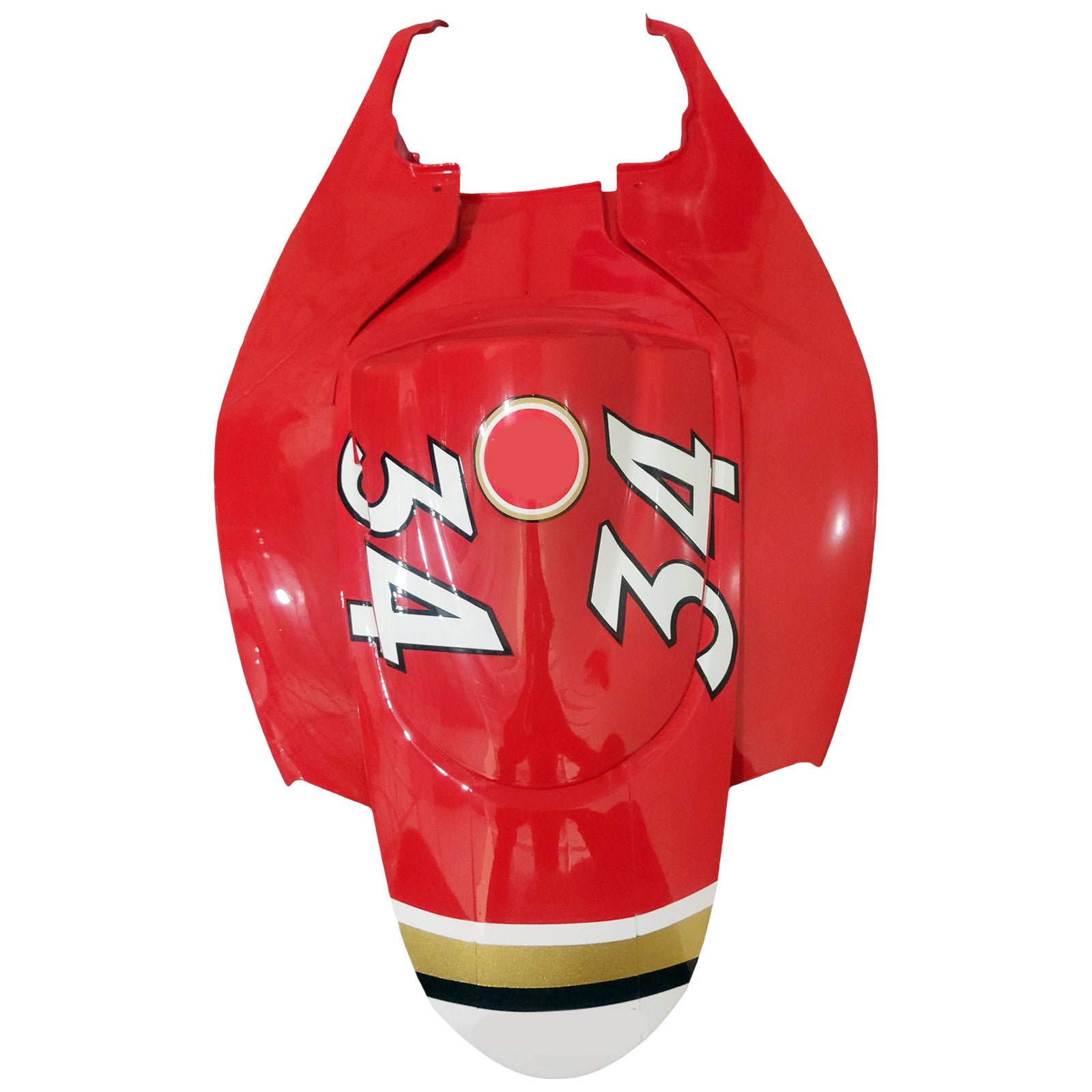 Carénages Amotopart 2006-2007 Suzuki GSXR 600 750 Blanc Rouge Lucky Strike Generic