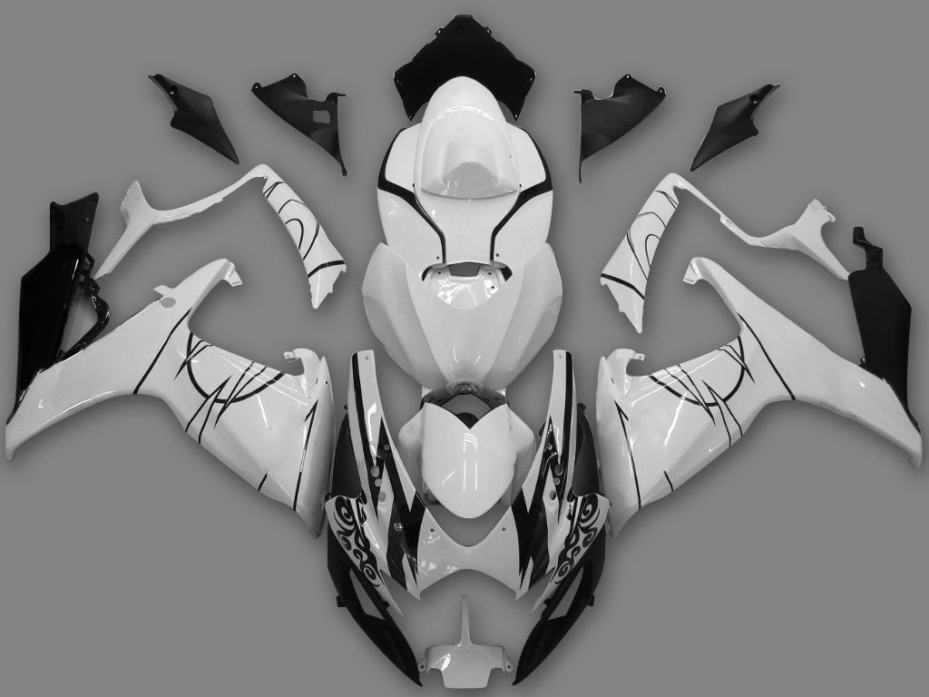 Zestaw owiewki wtrysku, ABS tworzywa sztuczna dla Suzuki GSXR 600/750 2006-2007