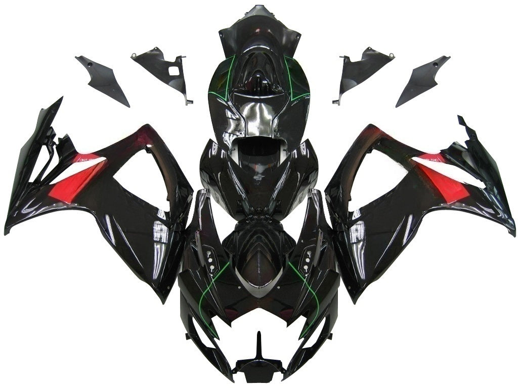 Owiewki Amotopart 2006-2007 Suzuki GSXR 600 750 Black Chesterfield Suzuki Generic