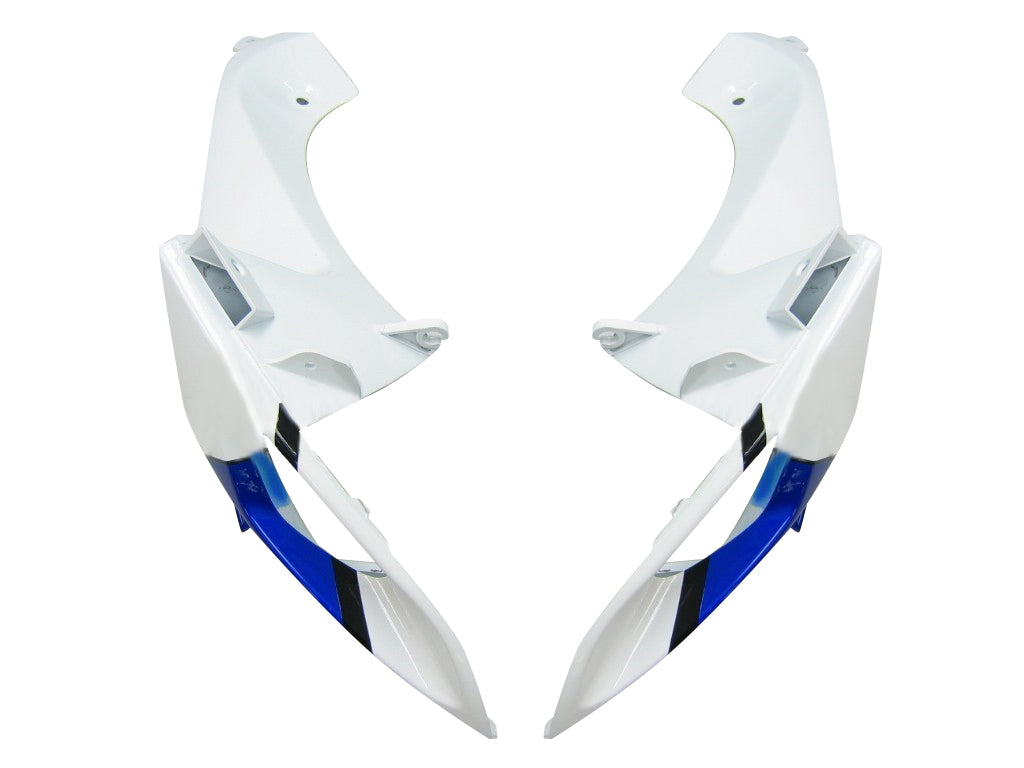 Amotopart Carénages 2006-2007 Suzuki GSXR 600 750 Blanc &amp; Bleu Jordan Generic