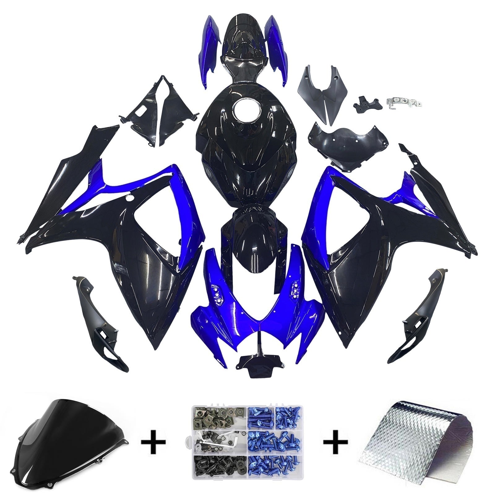 Kit de carénage Amotopart Suzuki GSXR 600/750 2006-2007