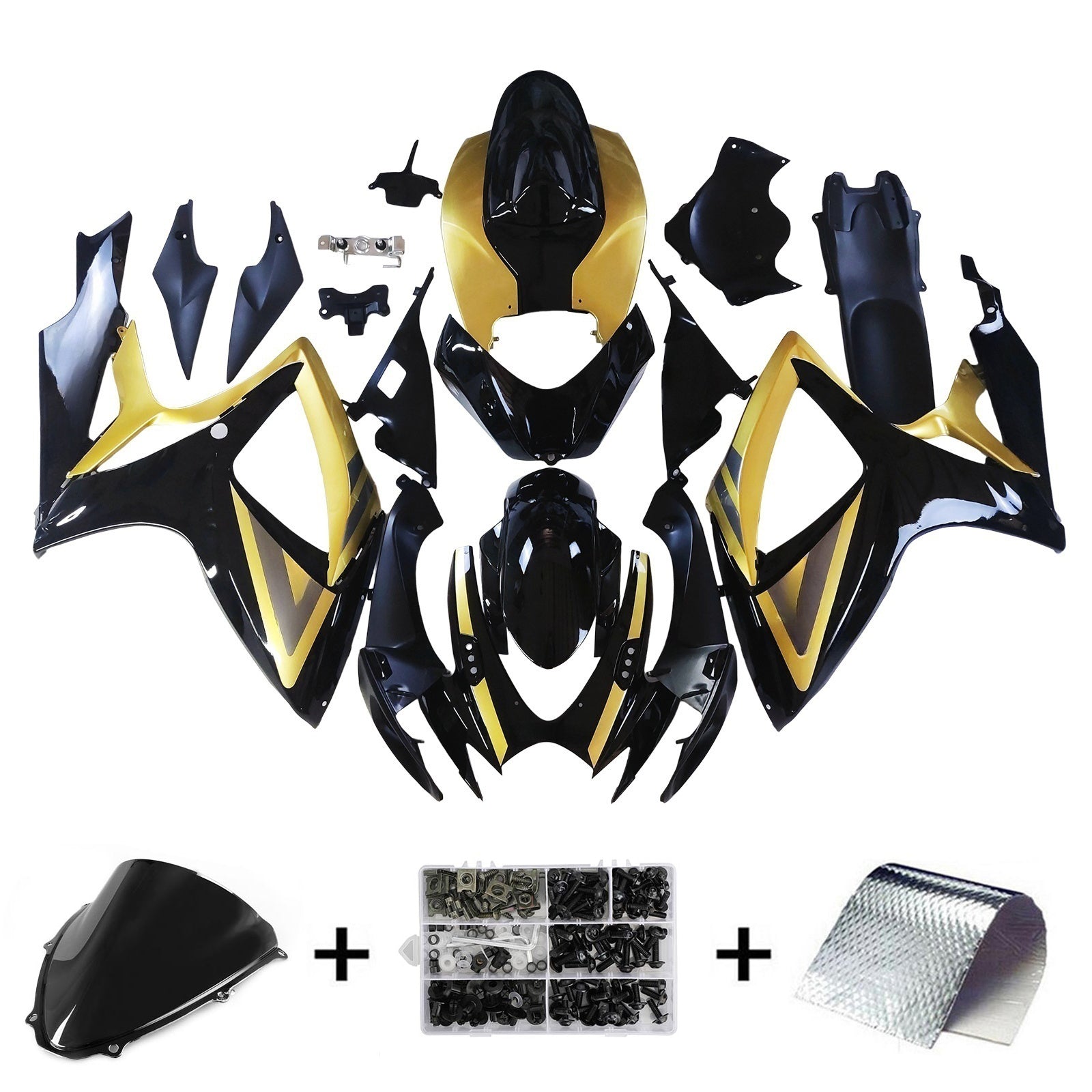 Kit de carénage Amotopart Suzuki GSXR 600/750 2006-2007