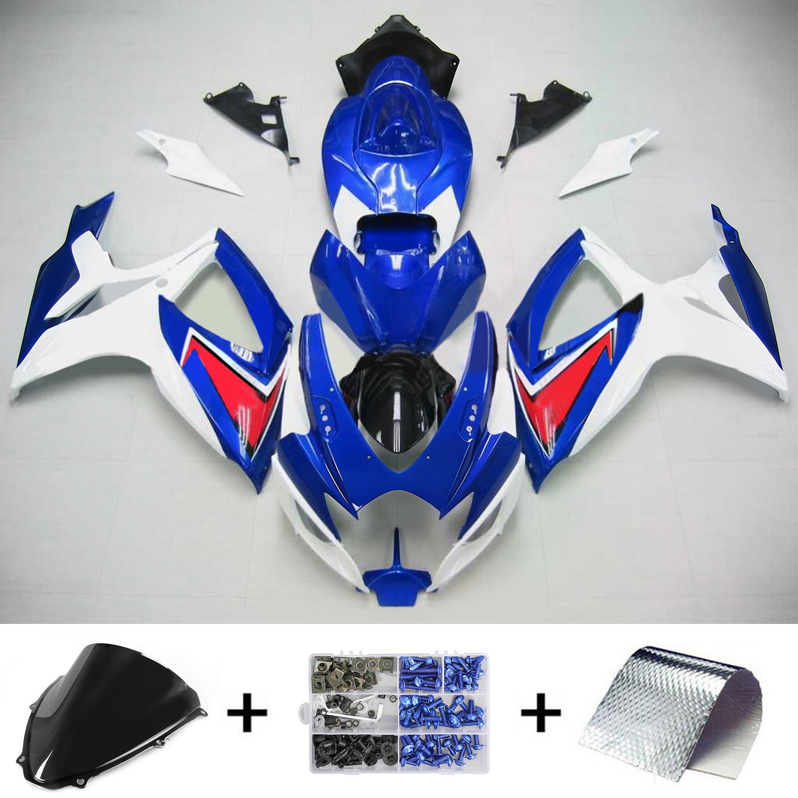 Kit carena Amotopart Suzuki GSXR 600/750 2006-2007