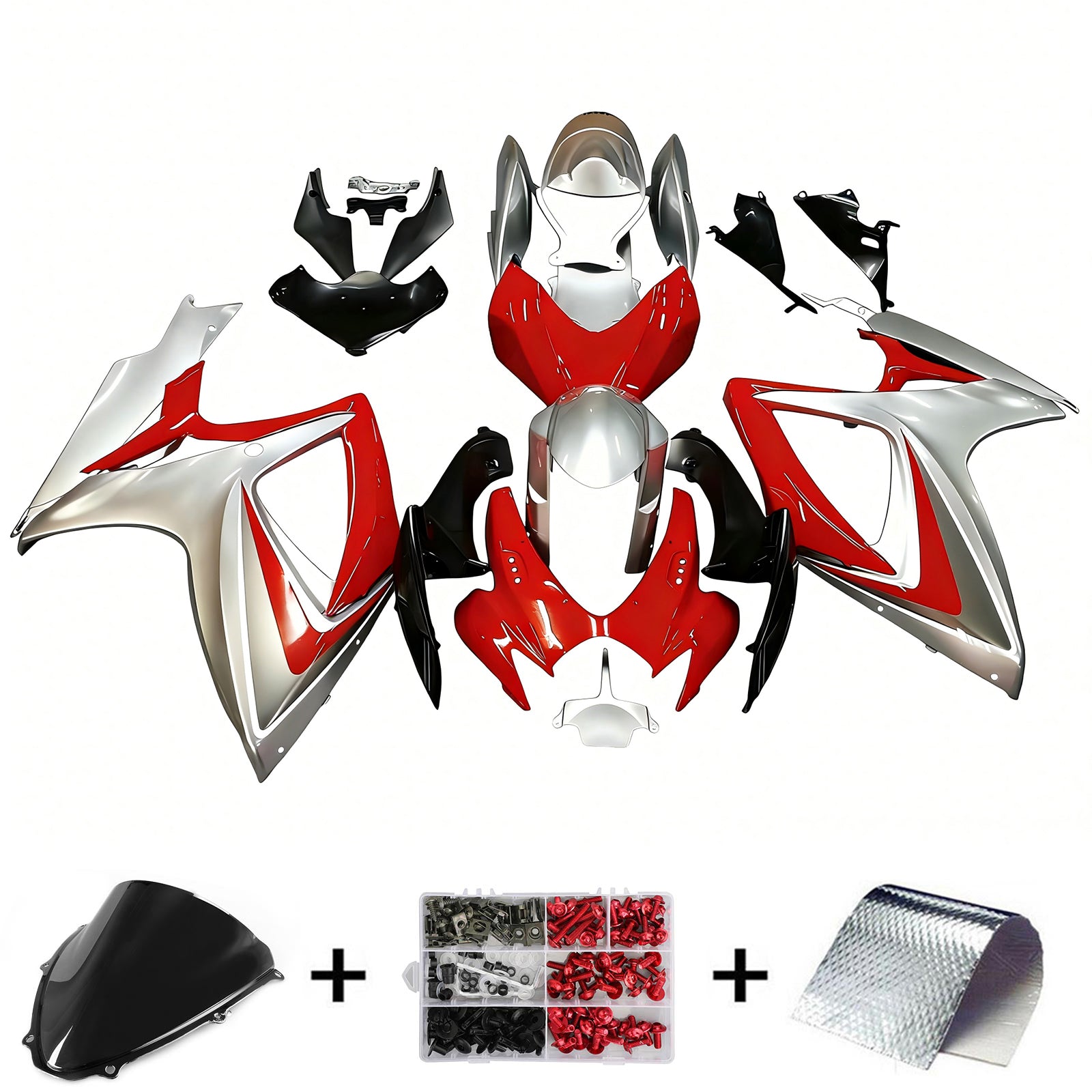 Kit de carénage Amotopart Suzuki GSXR 600/750 2006-2007