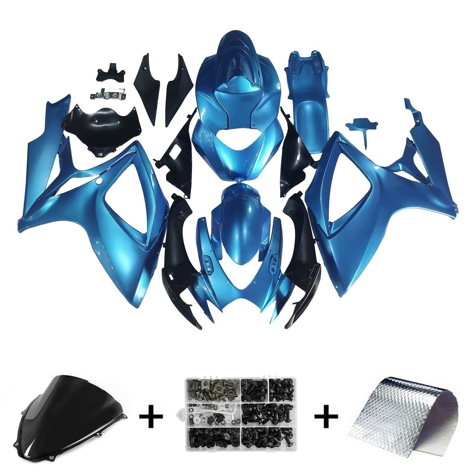 Kit de carénage Amotopart Suzuki GSXR 600/750 2006-2007