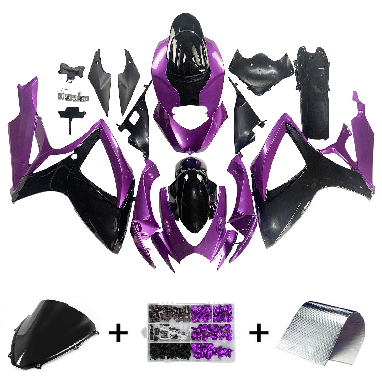 Kit de carénage Amotopart Suzuki GSXR 600/750 2006-2007