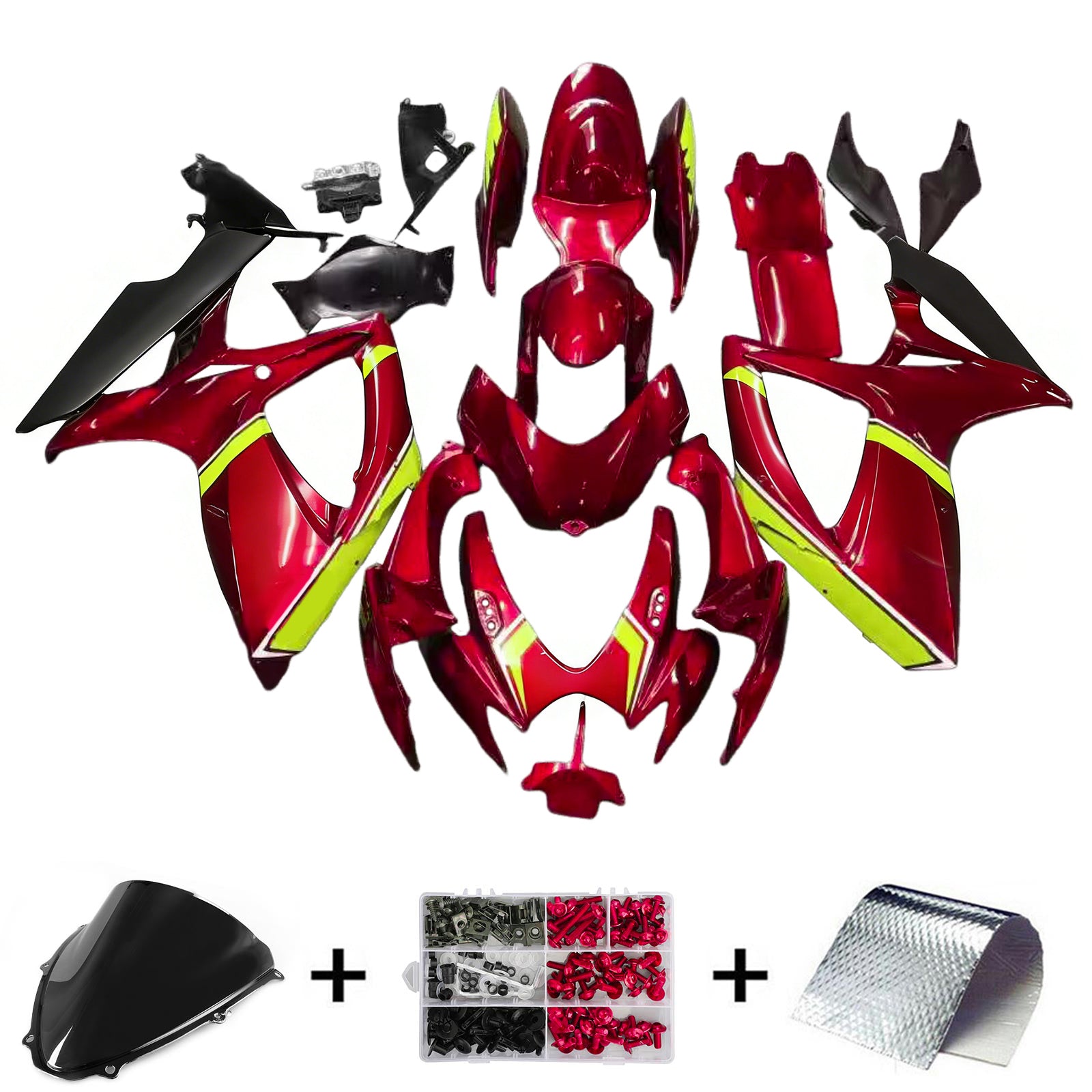 Kit de carénage Amotopart Suzuki GSXR 600/750 2006-2007