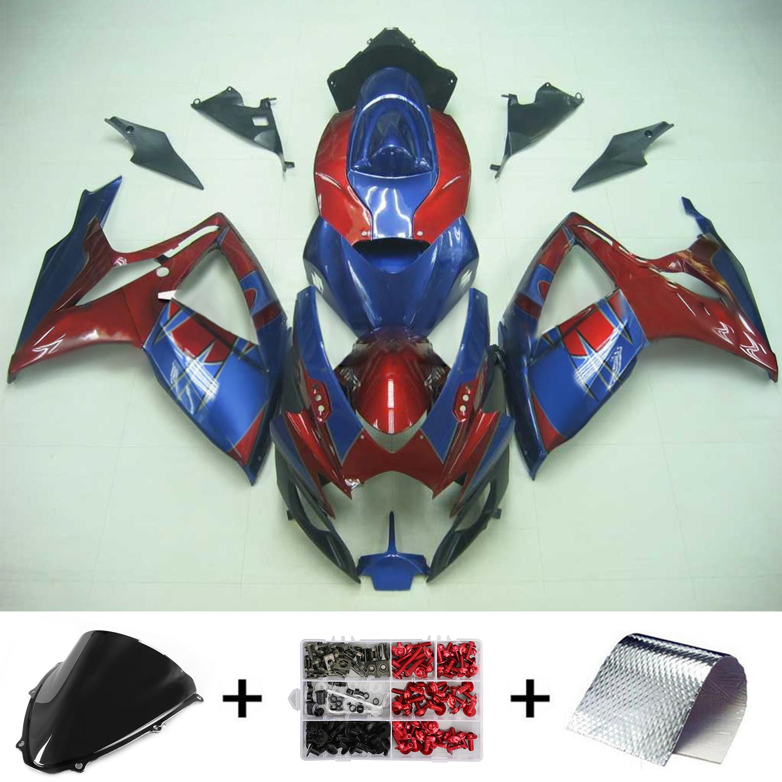 Kit carena Amotopart Suzuki GSXR 600/750 2006-2007