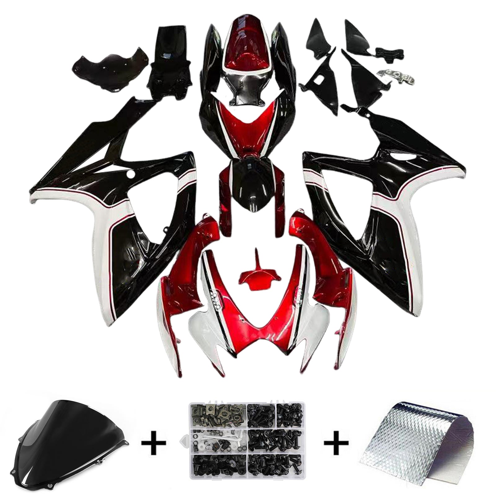 Kit de carénage Amotopart Suzuki GSXR 600/750 2006-2007