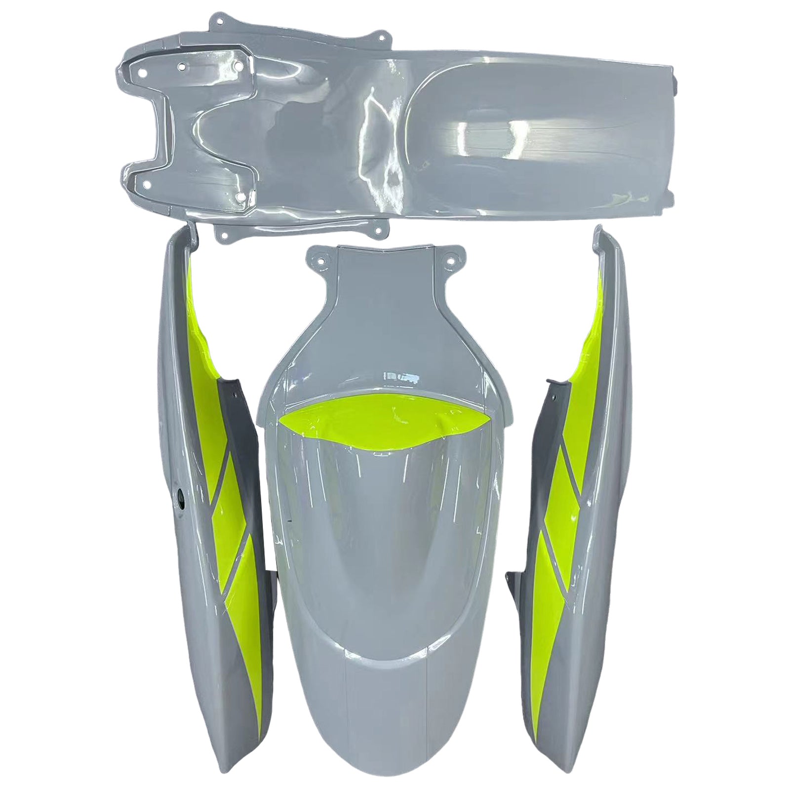 Amotopart Suzuki GSXR 600/750 2006-2007 K6 ABS muovinen korin suojasarja