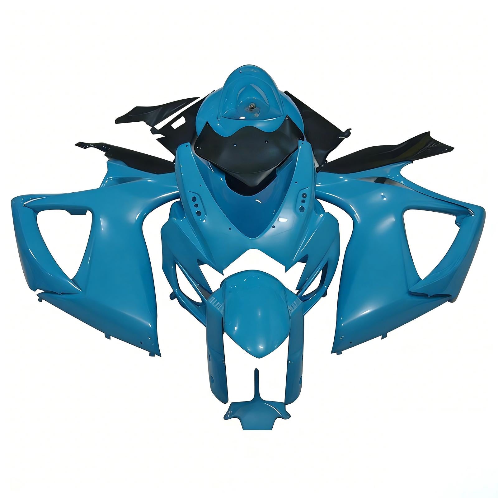 2006-2007 Suzuki GSXR 600/750 K6 Kit de carénage d'injection Bodywork Abs en plastique