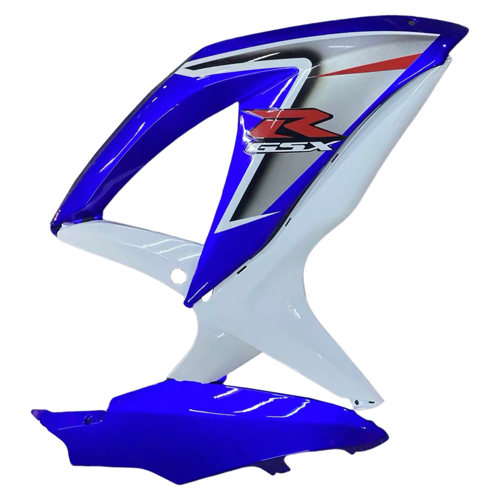 Owiewki Amotopart 2008-2010 Suzuki GSXR 600 750 Biało-Niebieska GSXR Generic