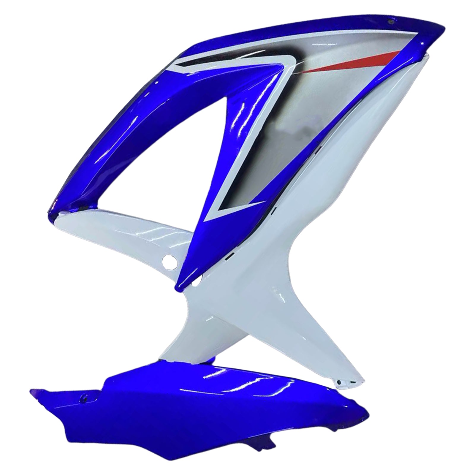 Amotopart Carénages 2008-2010 Suzuki GSXR 600 750 Blanc et Bleu GSXR Generic