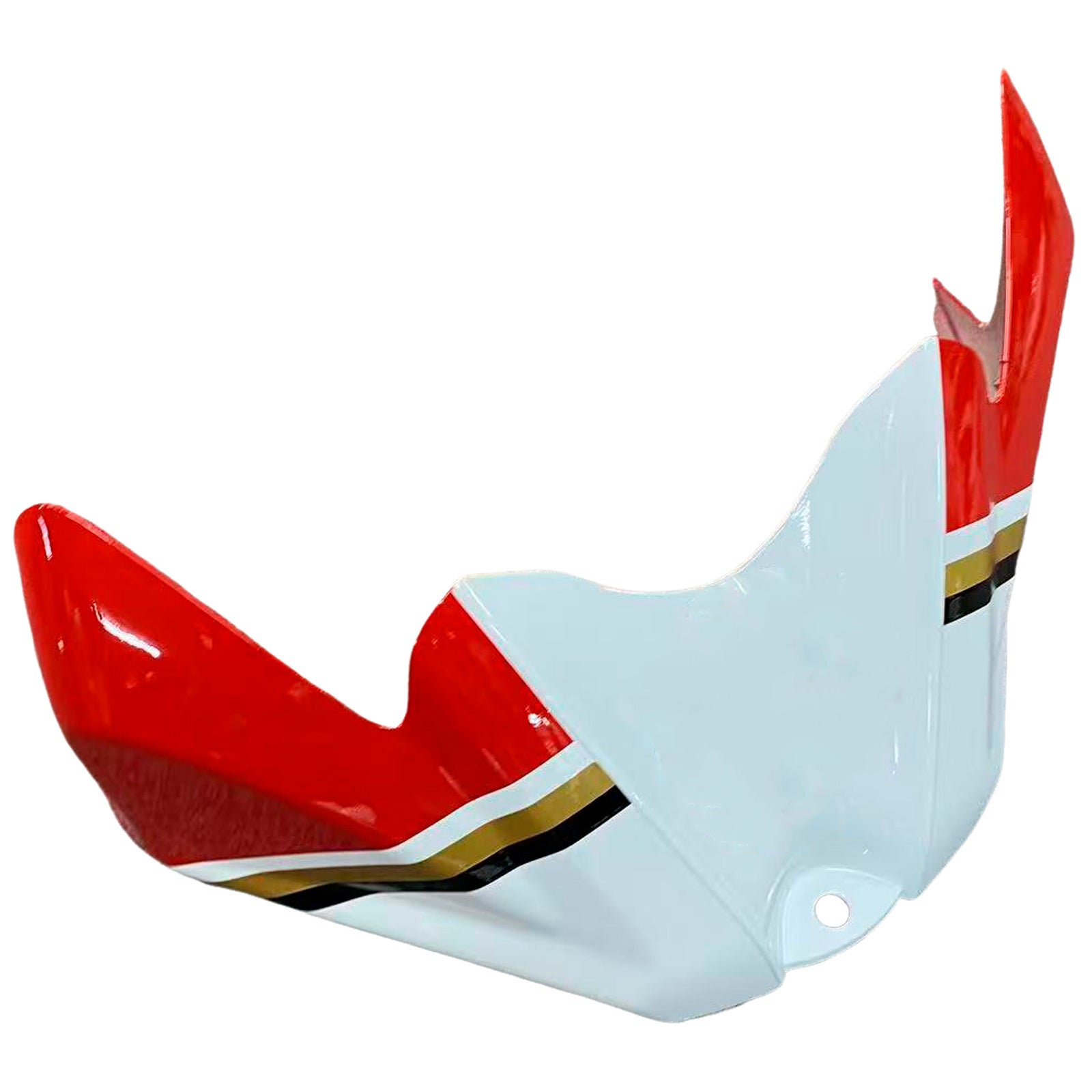 Carénages Amotopart 2008-2010 Suzuki GSXR 600 750 Blanc Rouge Lucky Strike Generic