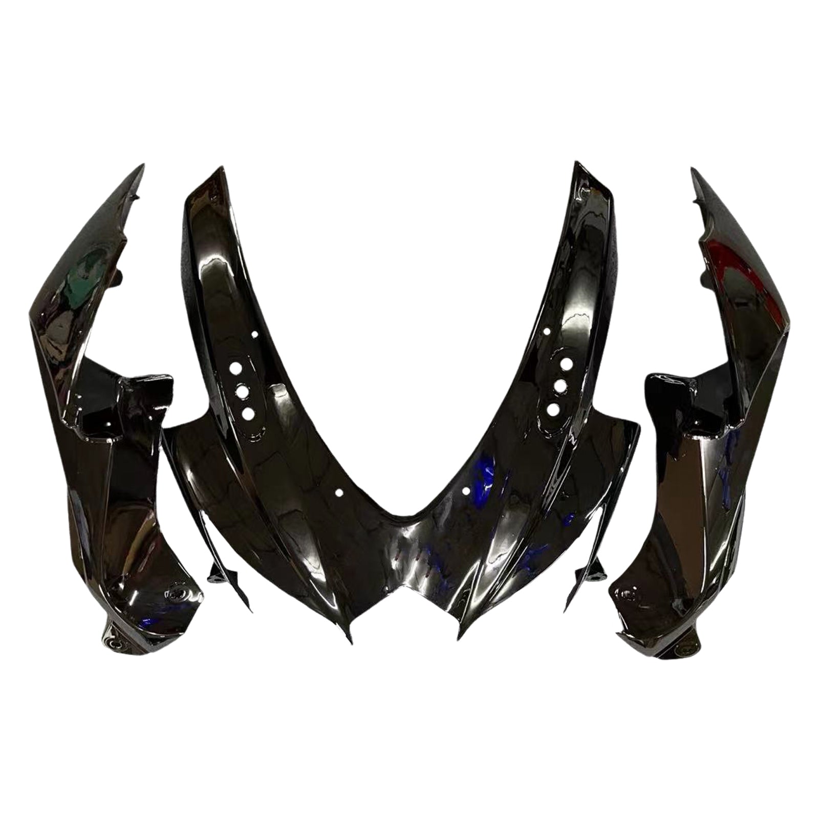 Carénages Amotopart 2008-2010 Suzuki GSXR 600 750 All Black Suzuki Generic