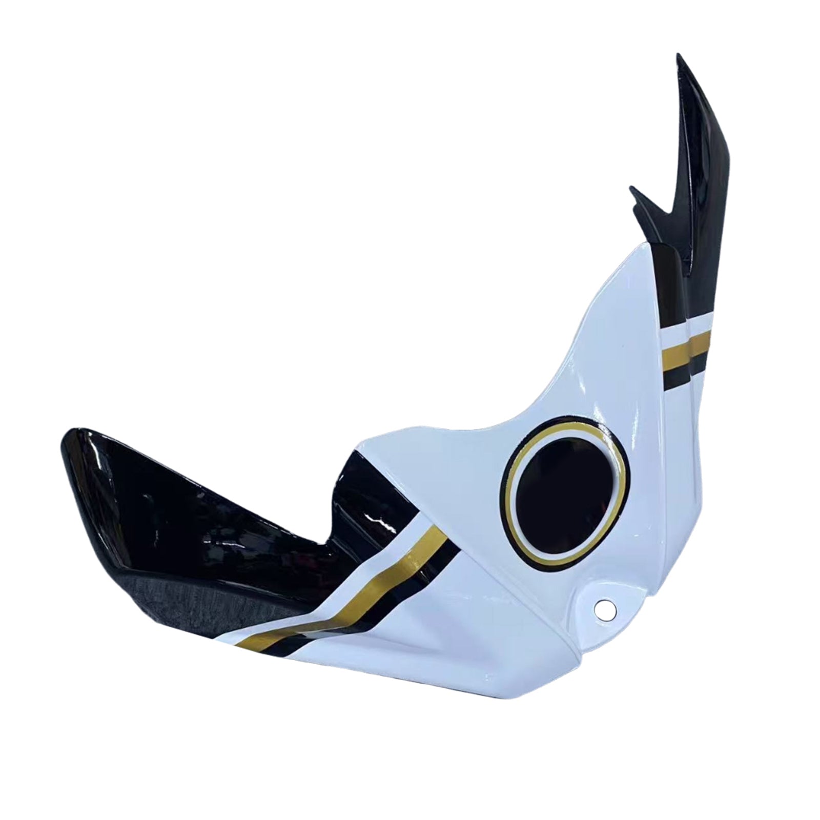 Carénages Amotopart 2008-2010 Suzuki GSXR 600 750 Blanc Noir Lucky Strike Generic