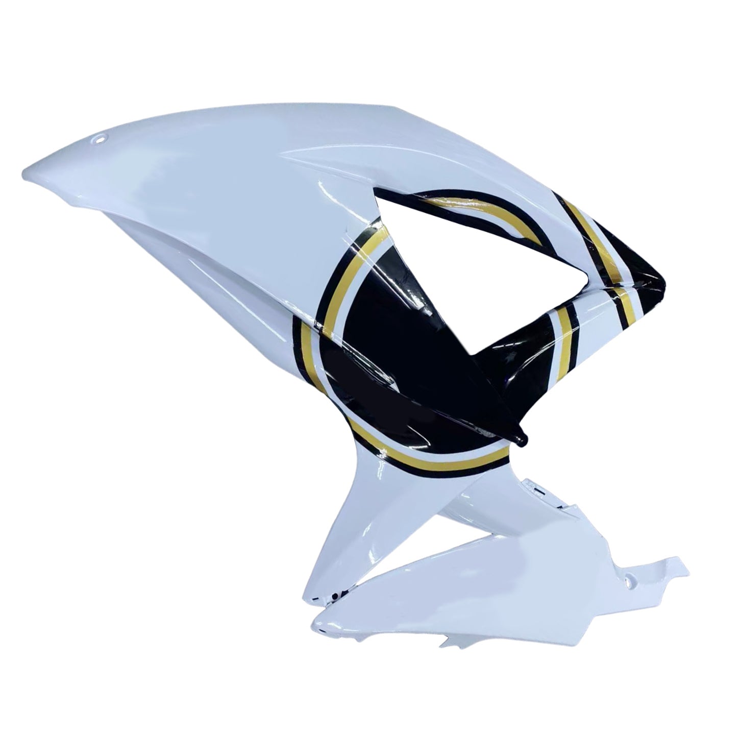 Carénages Amotopart 2008-2010 Suzuki GSXR 600 750 Blanc Noir Lucky Strike Generic